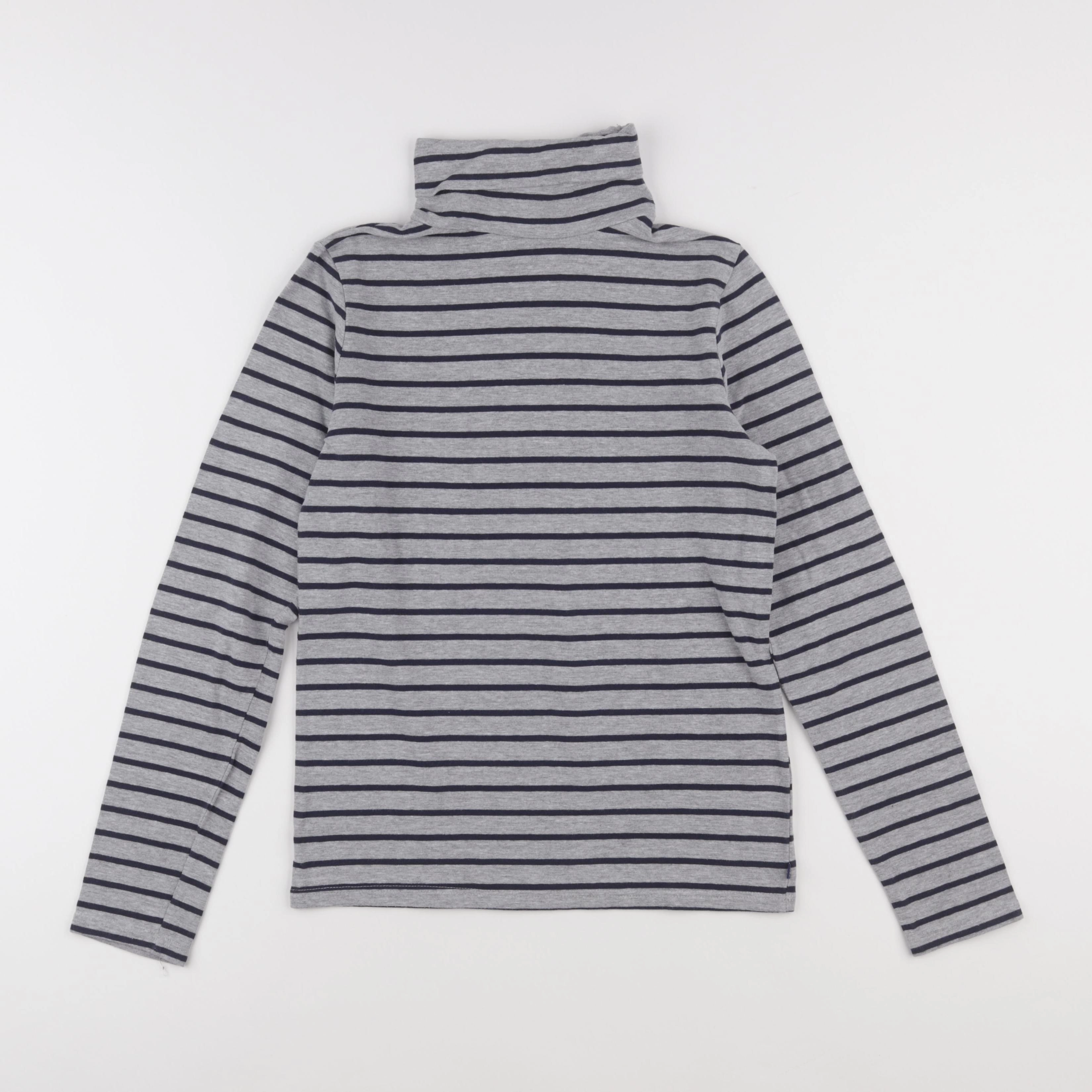 Okaidi - sous-pull bleu, gris - 12 ans