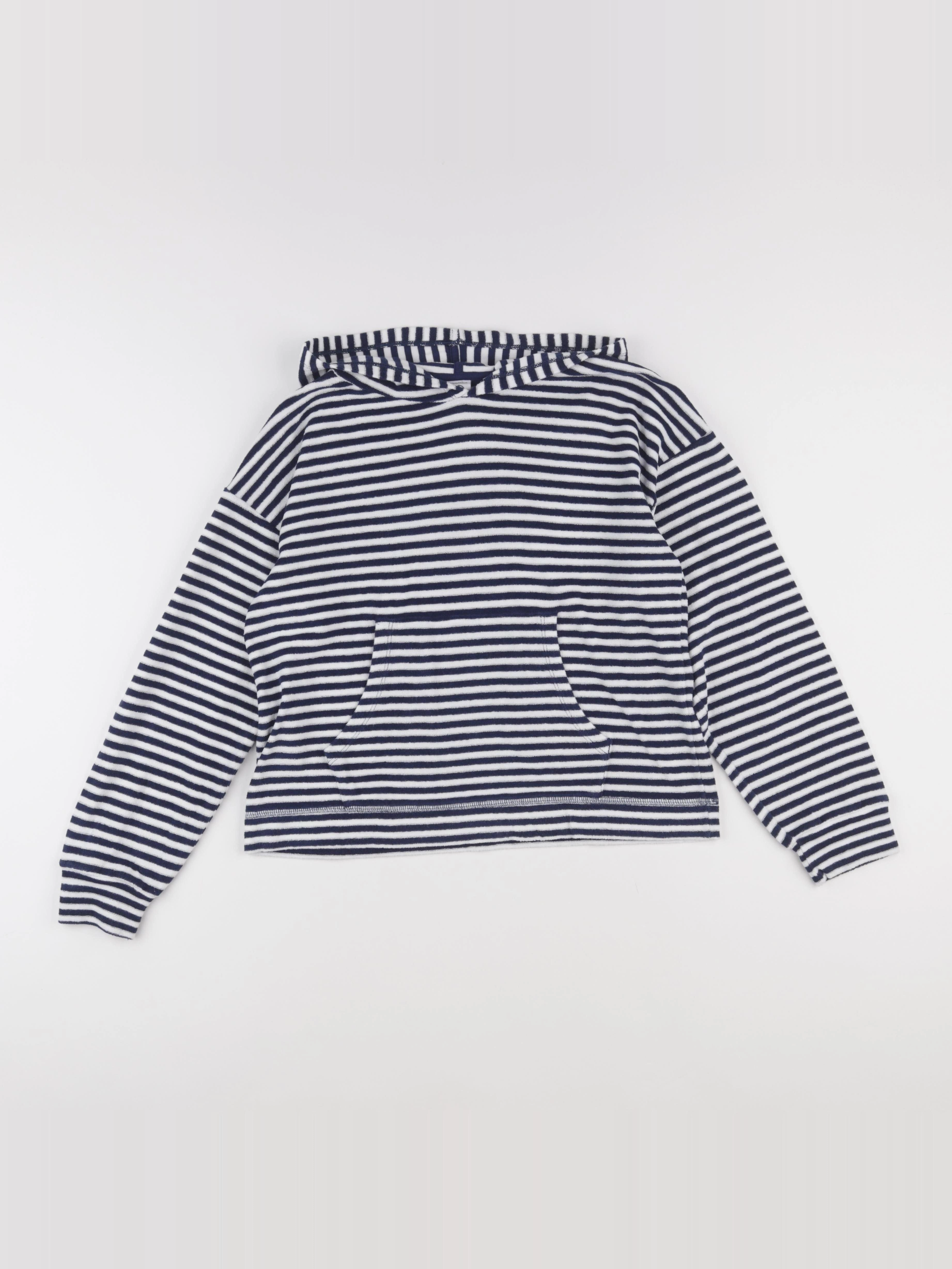 Petit Bateau - pull blanc, bleu - 12 ans