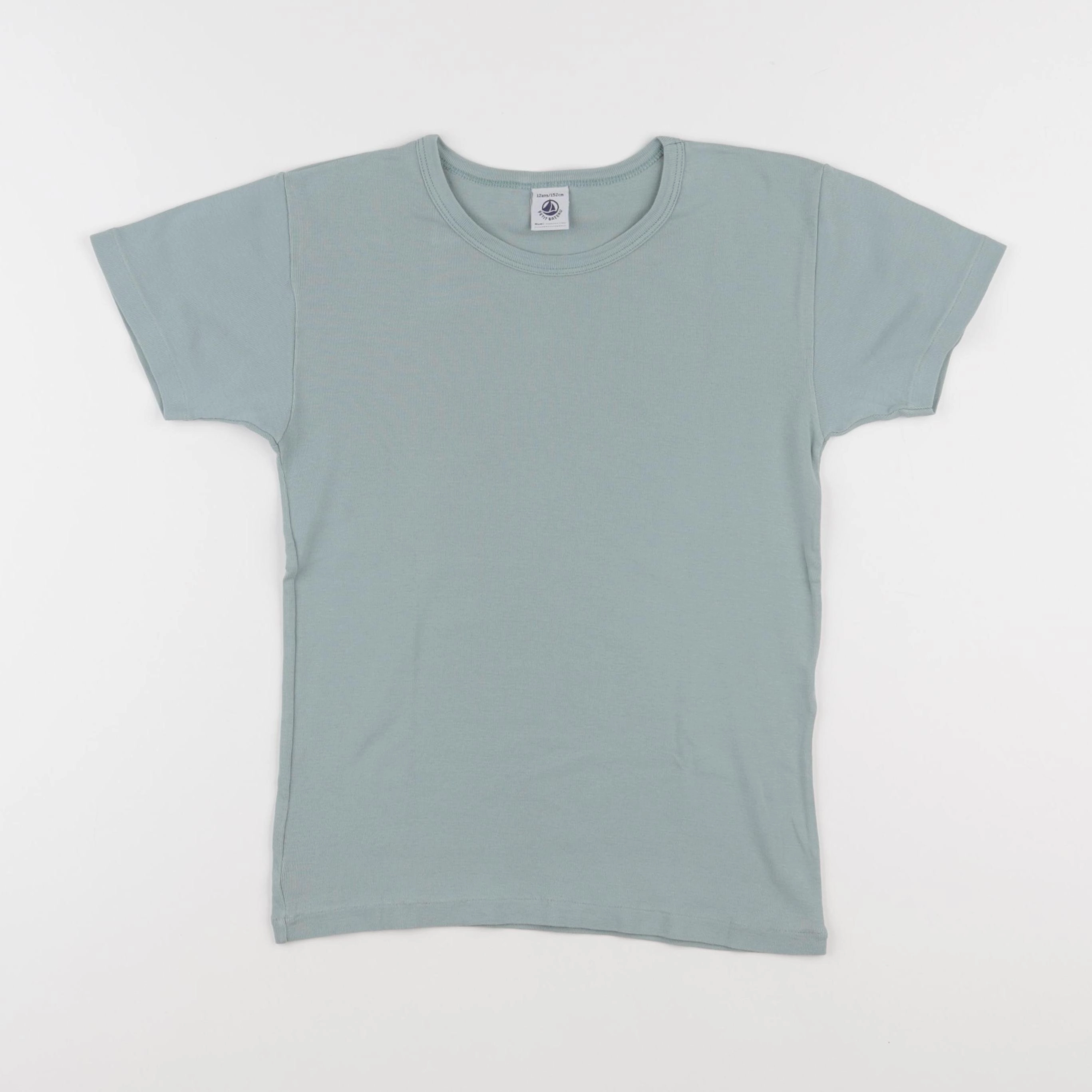 Petit Bateau - maillot de corps vert - 12 ans