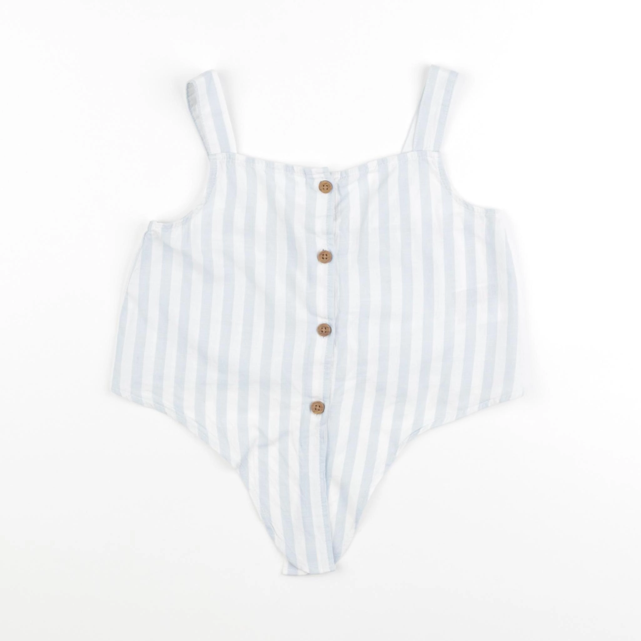 H&M - blouse bleu - 6/7 ans