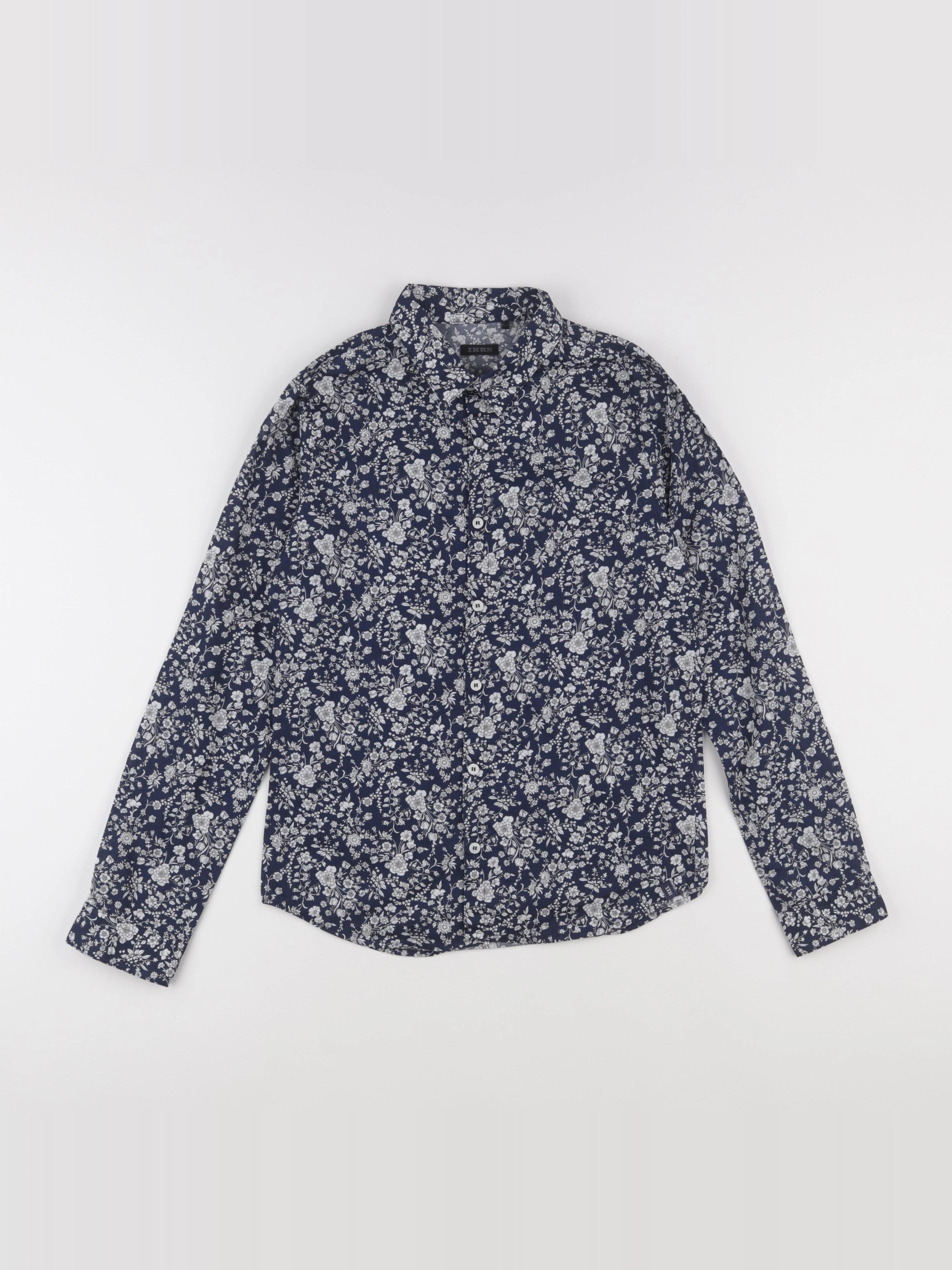 IKKS - chemise bleu - 12 ans