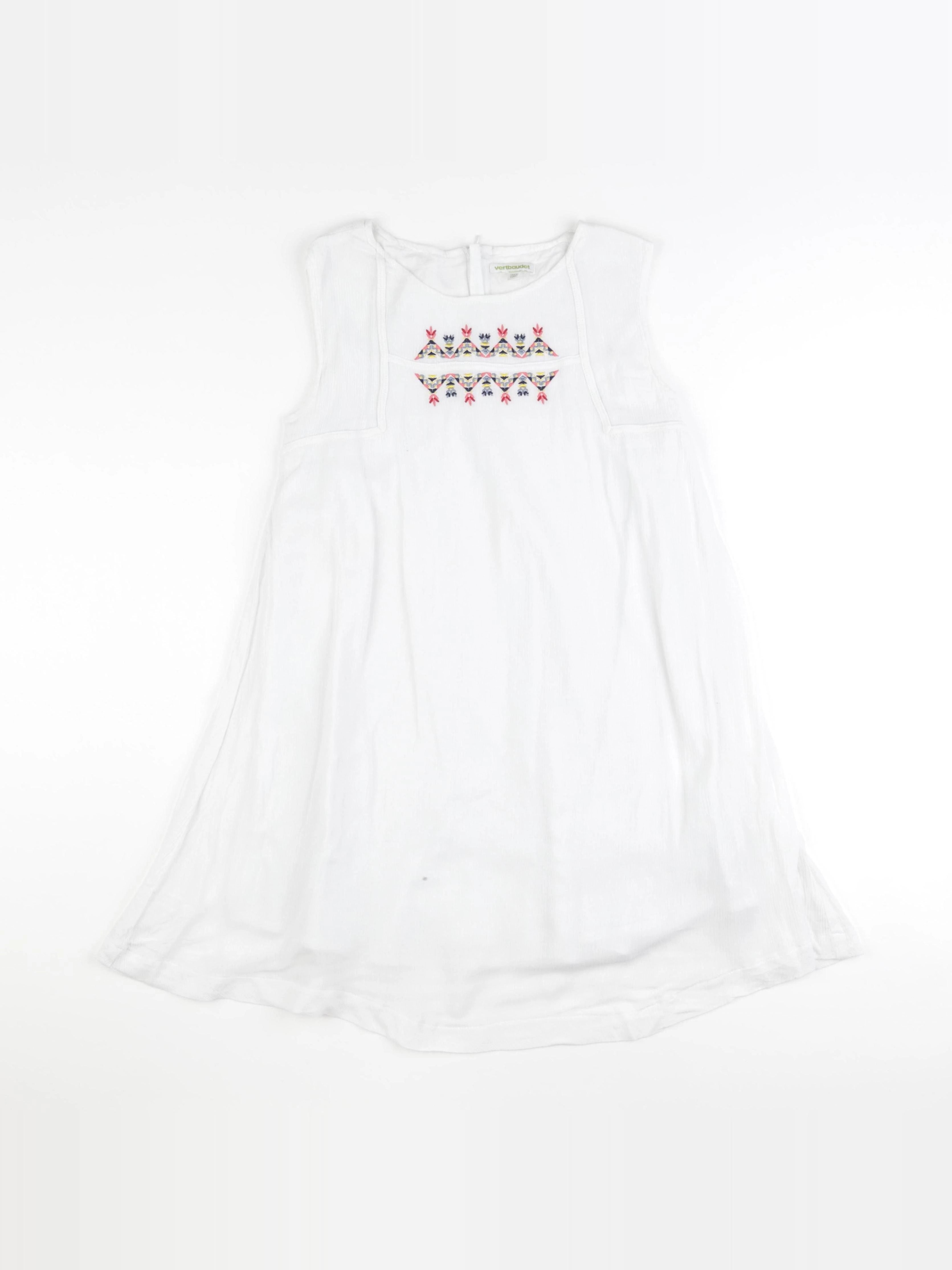 Vertbaudet - robe blanc - 12 ans
