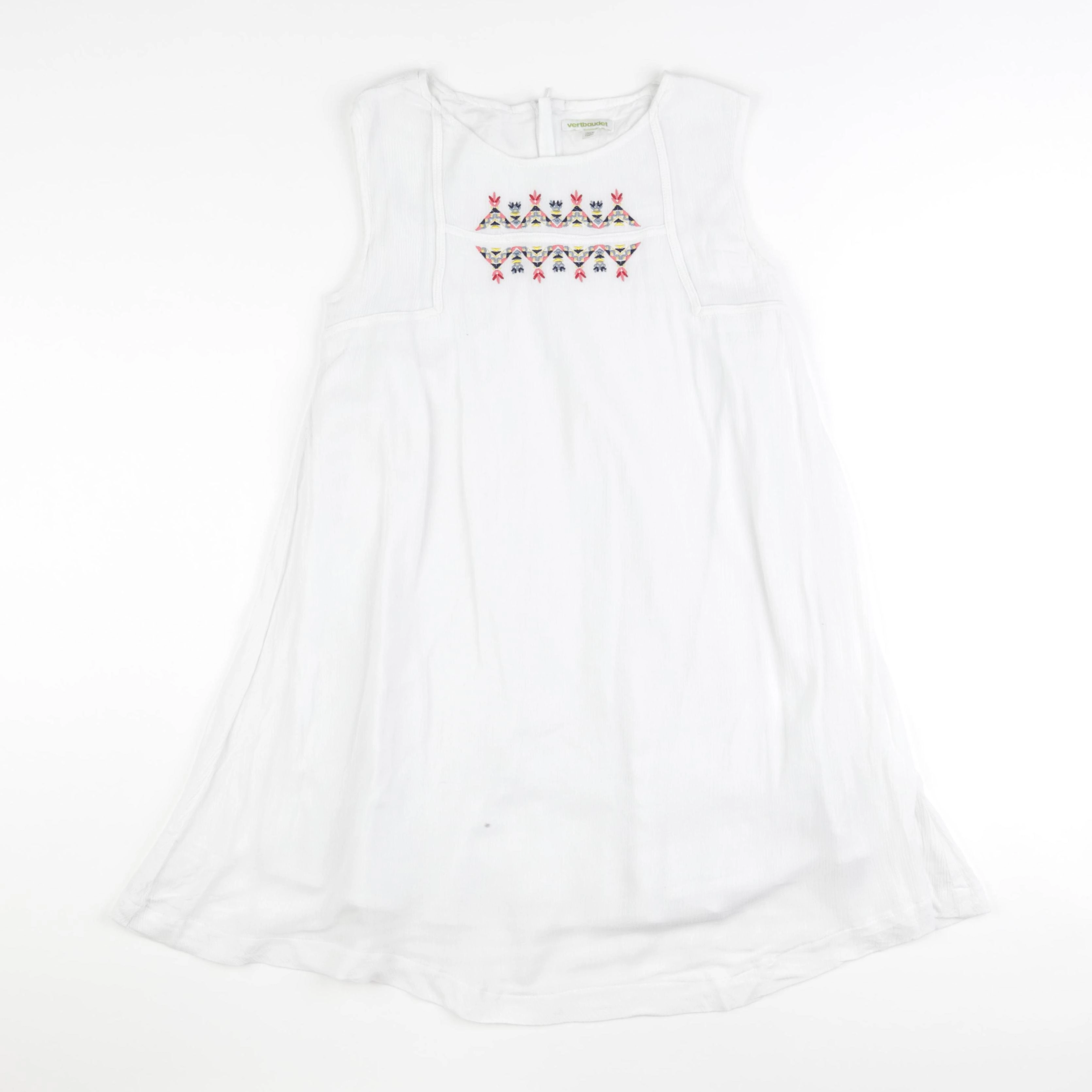 Vertbaudet - robe blanc - 12 ans