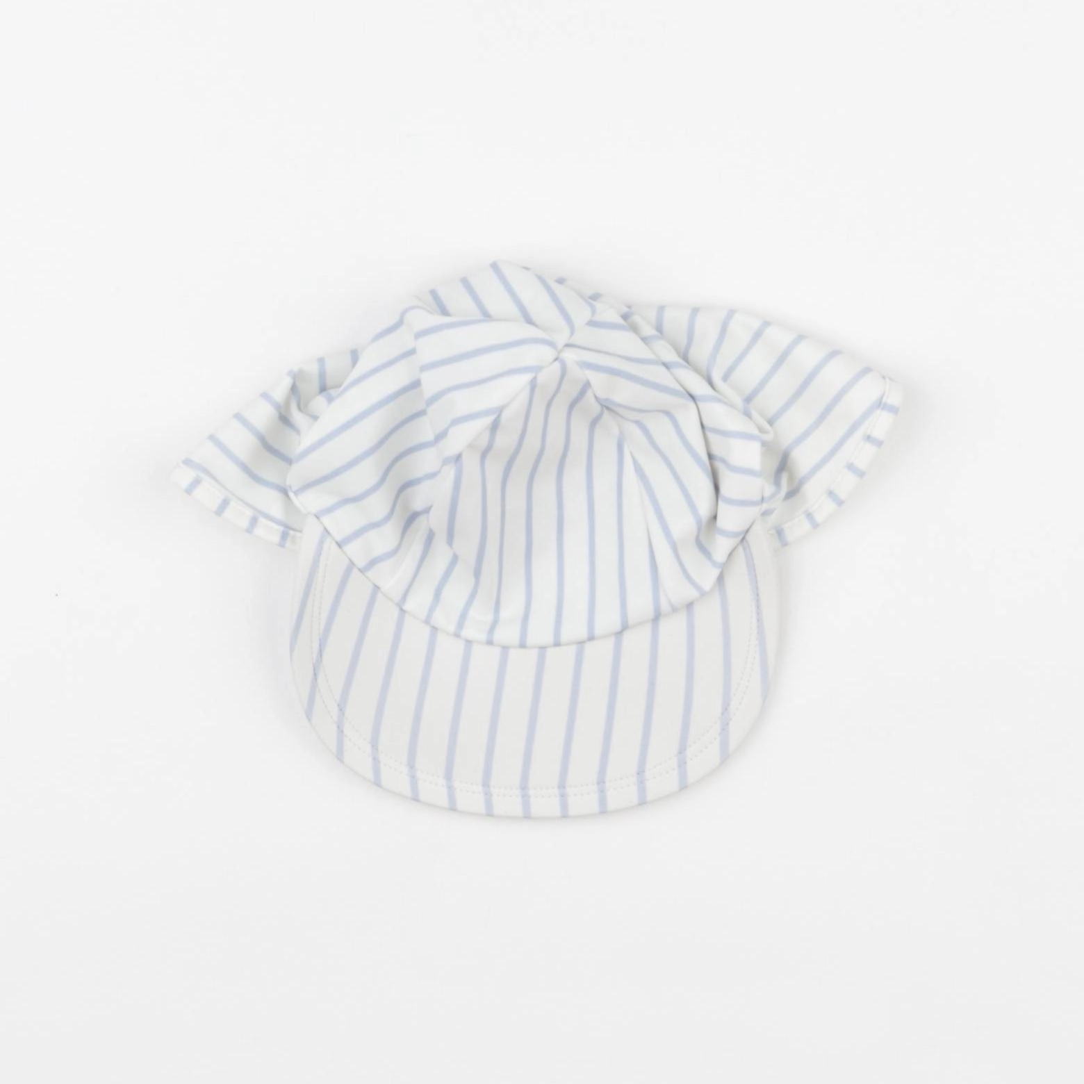 Vertbaudet - chapeau bain bleu, blanc - 12/18 mois