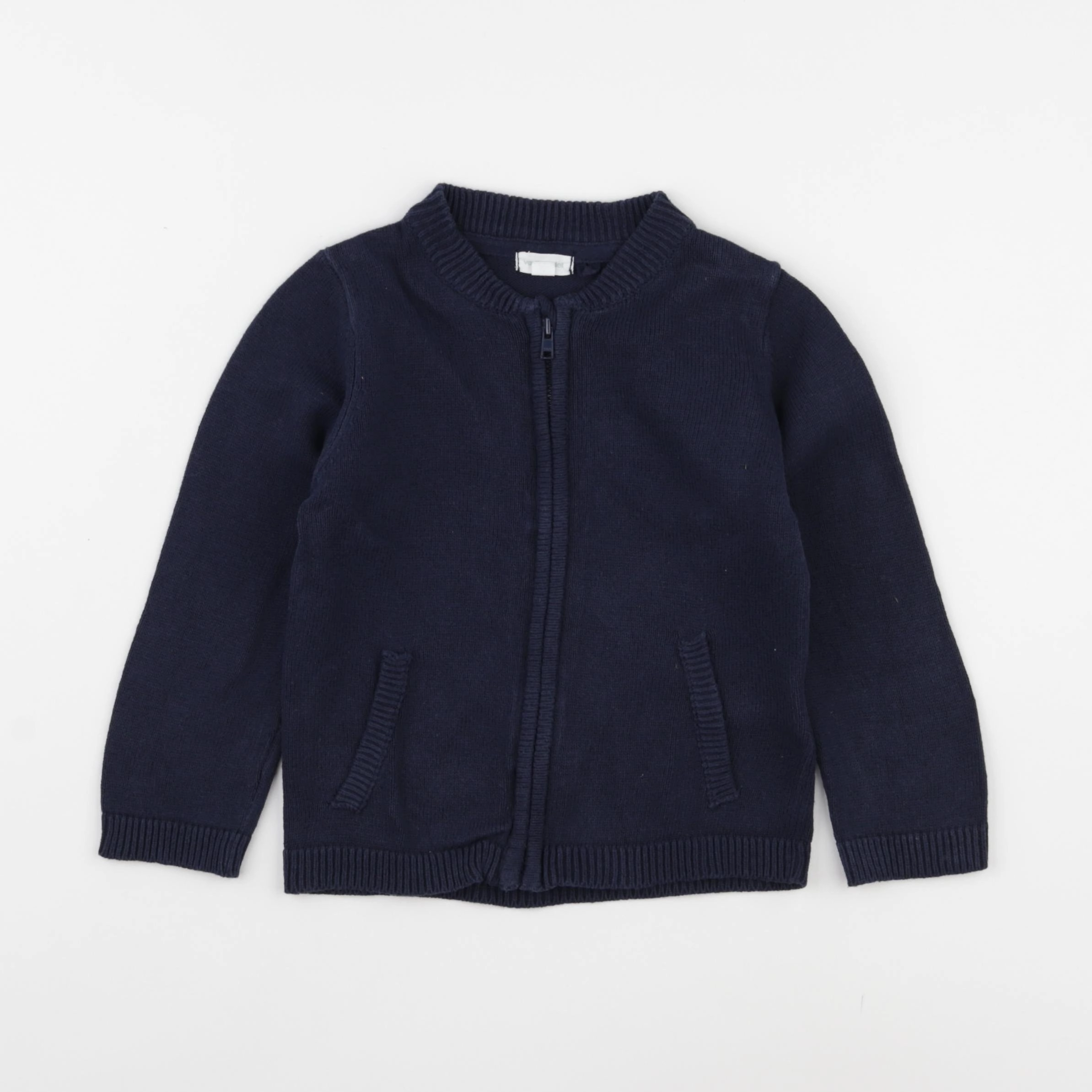 Vertbaudet - gilet bleu - 36 mois