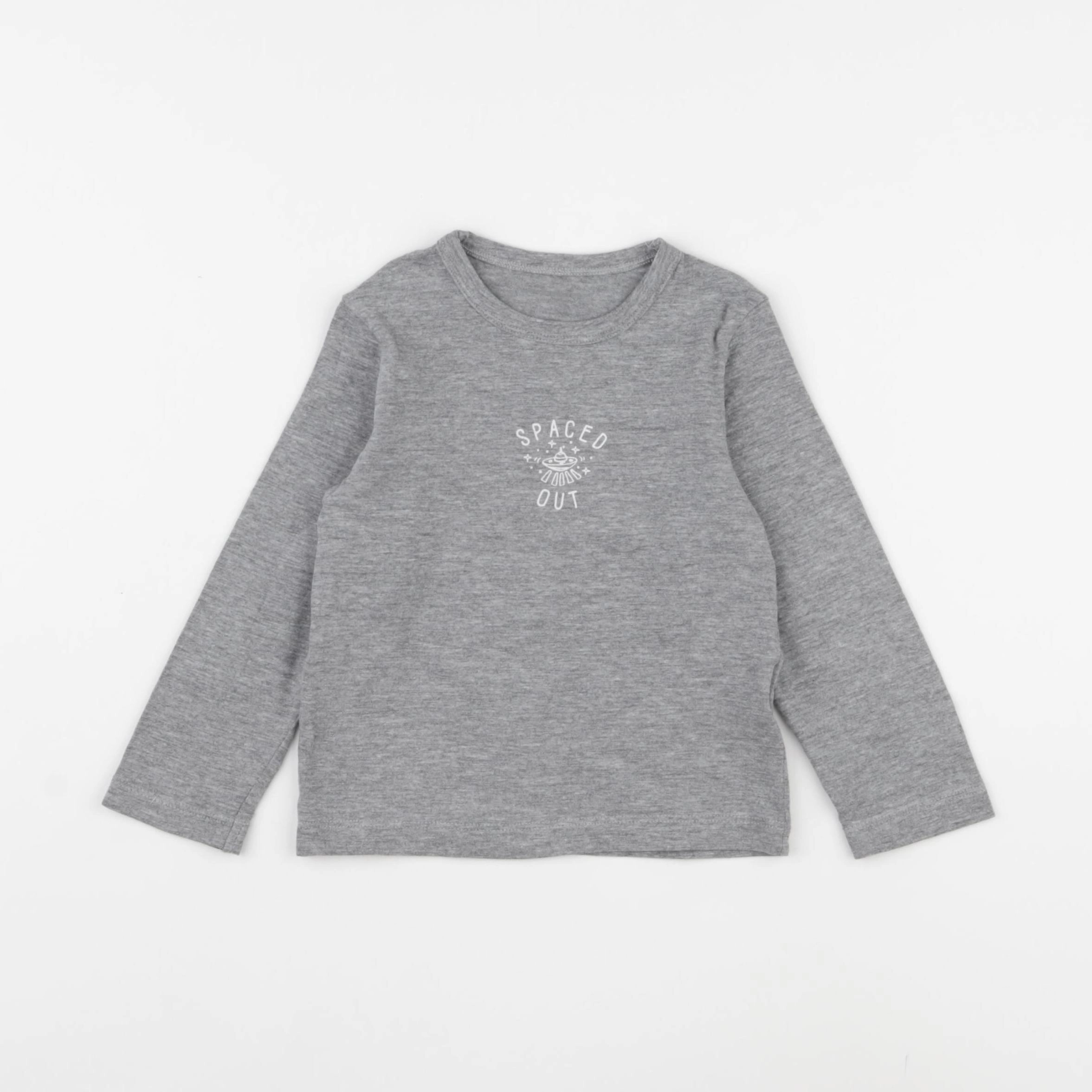 Vertbaudet - tee-shirt gris - 3 ans