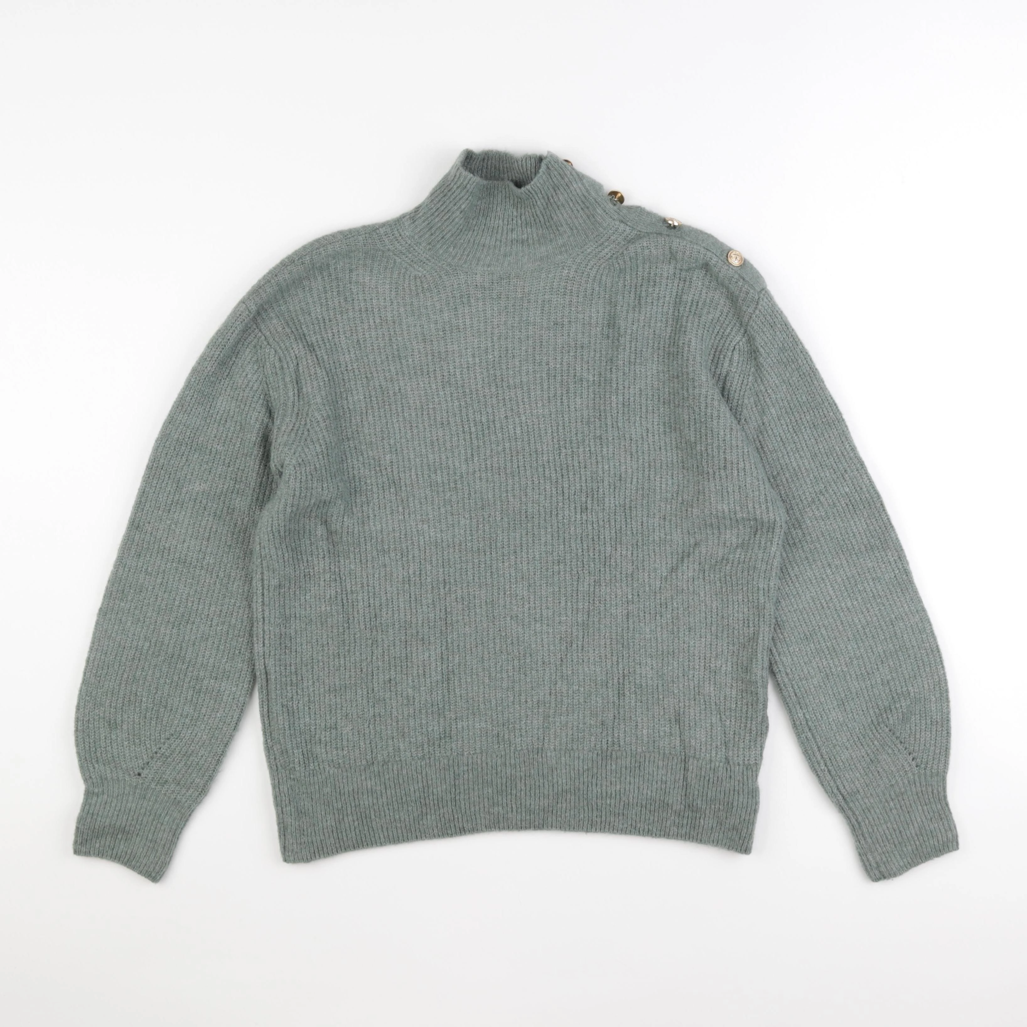 Monoprix - pull vert - 14 ans