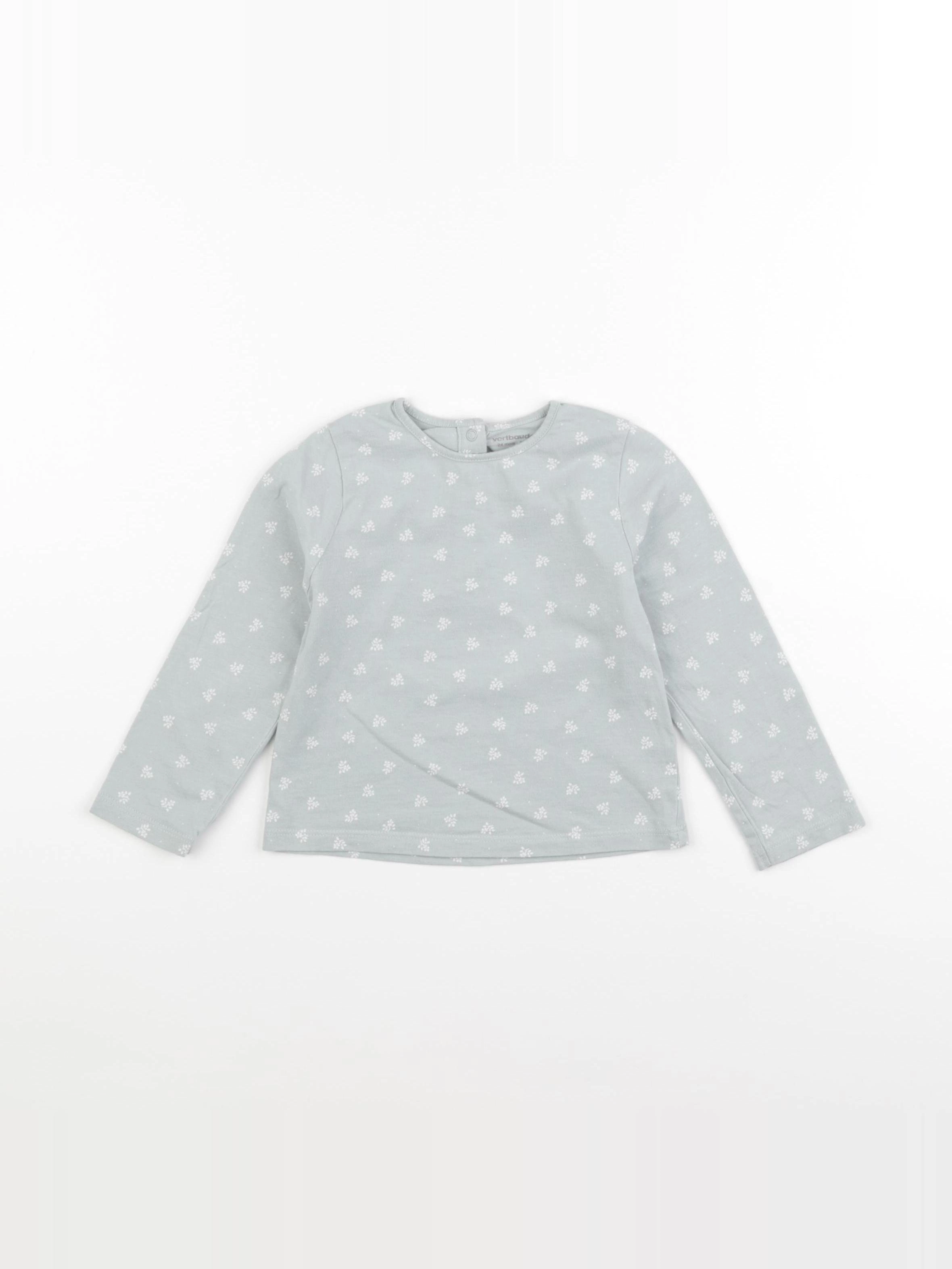 Vertbaudet - tee-shirt vert - 24 mois