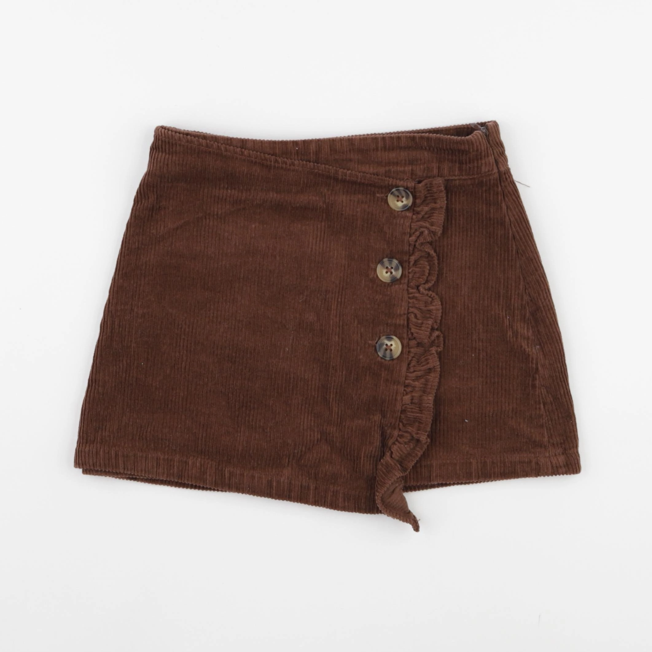 Vertbaudet - jupe marron - 7 ans