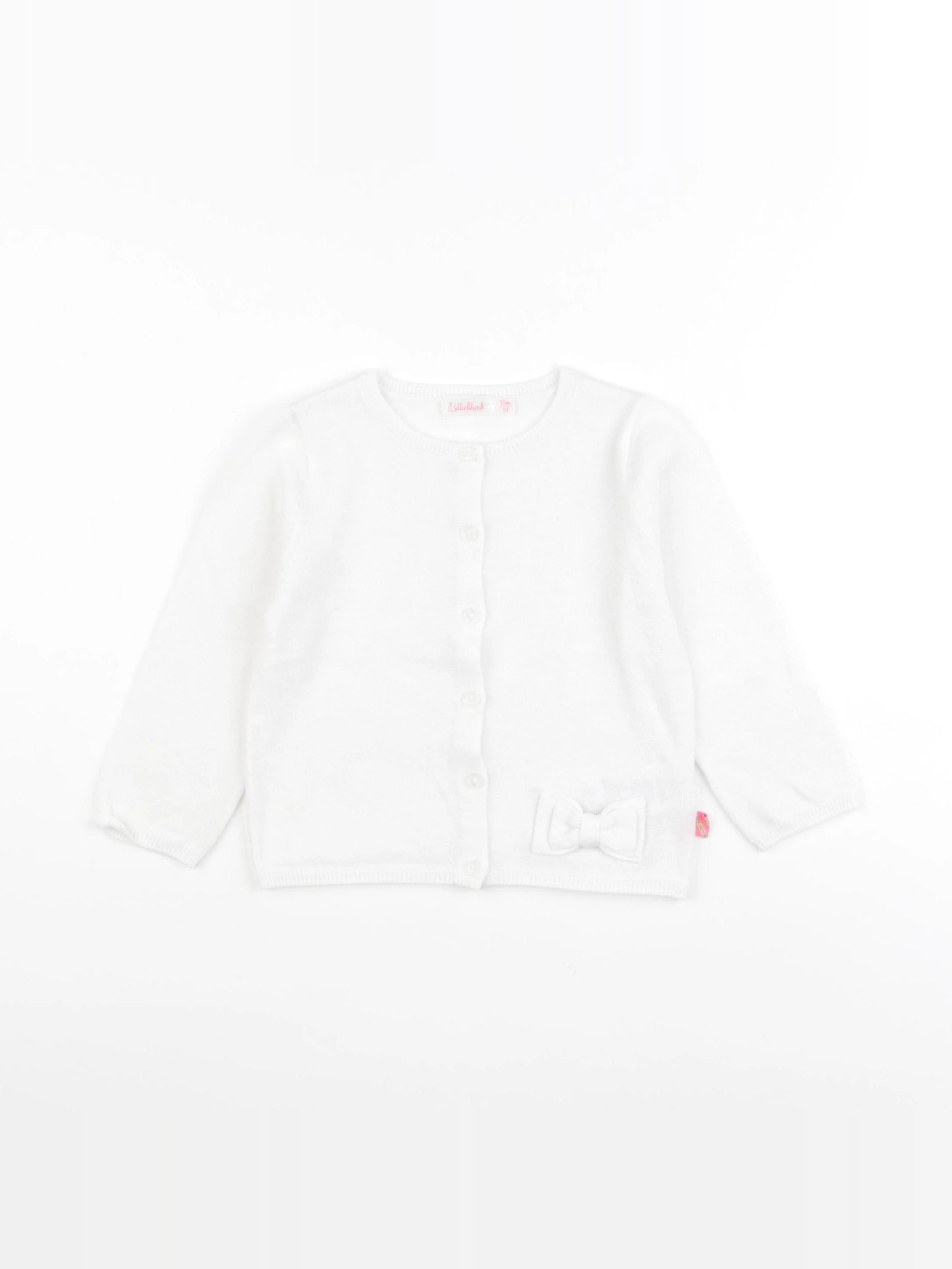 Billie Blush - gilet blanc - 18 mois