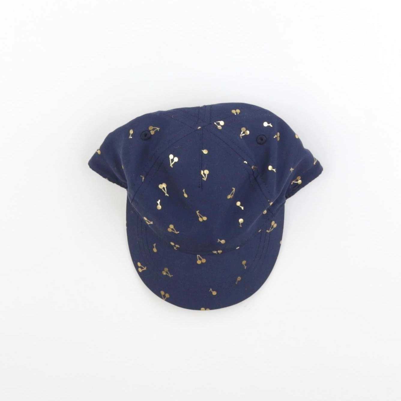 H&M - casquette bleu - 2/4 ans