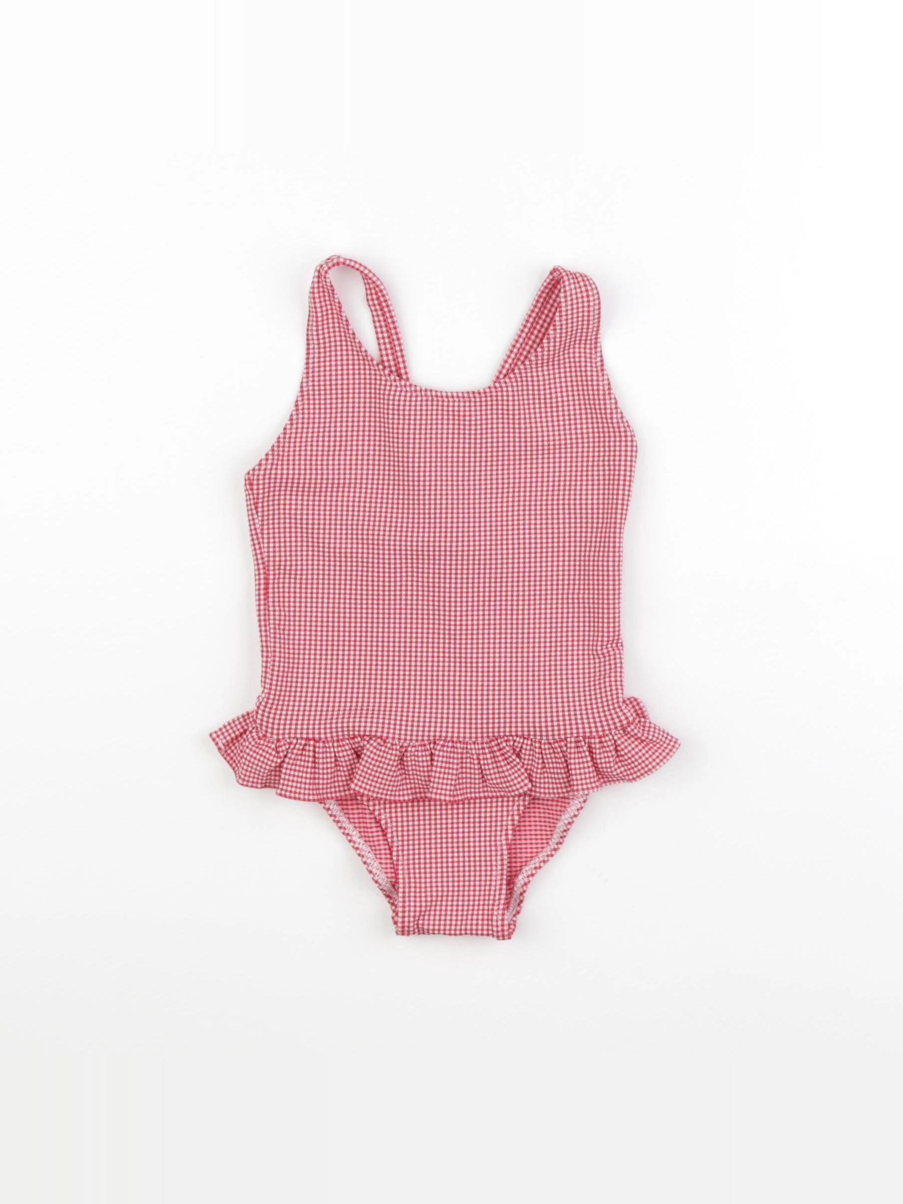 Boutchou - maillot de bain rouge - 12 mois