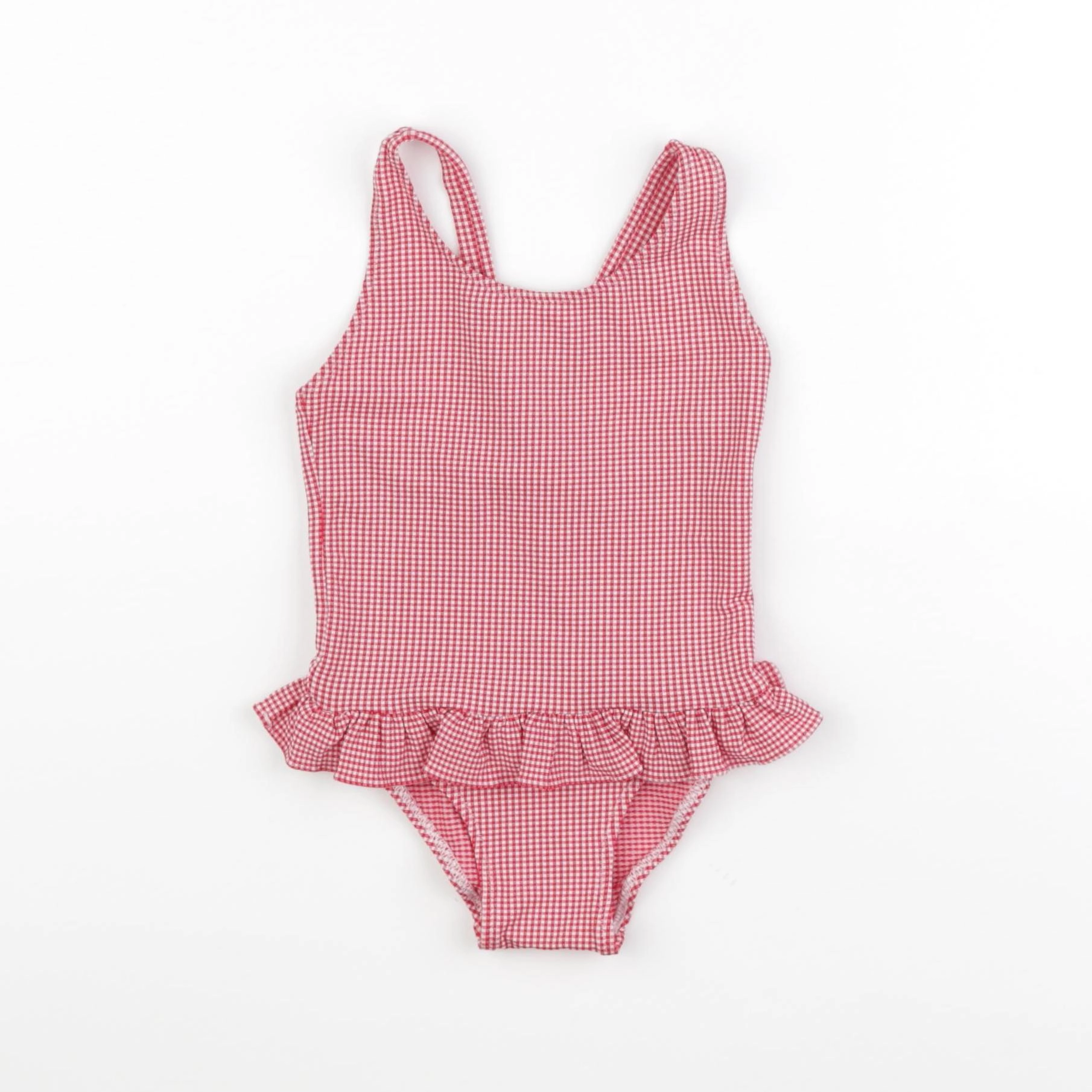 Boutchou - maillot de bain rouge - 12 mois