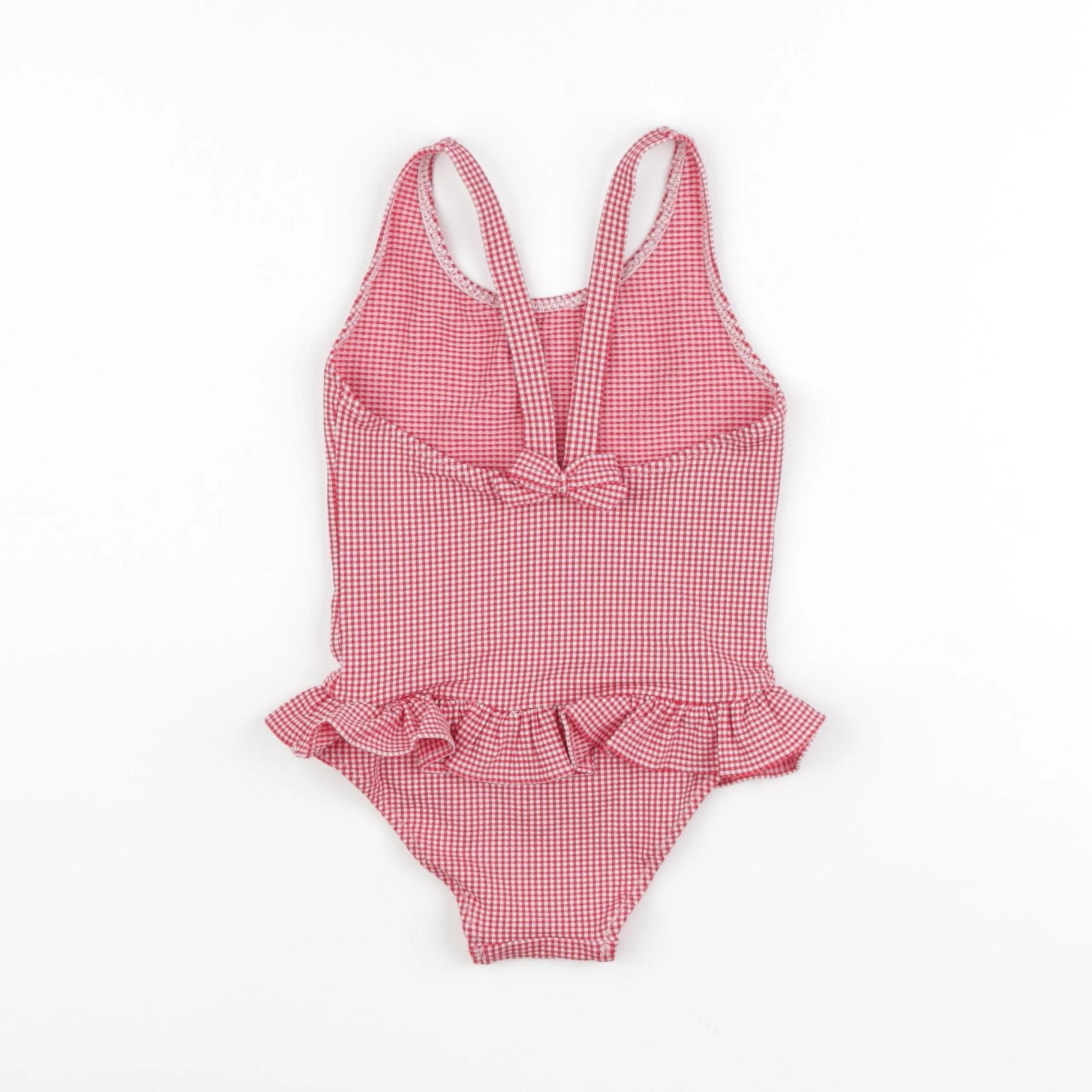 Boutchou - maillot de bain rouge - 12 mois