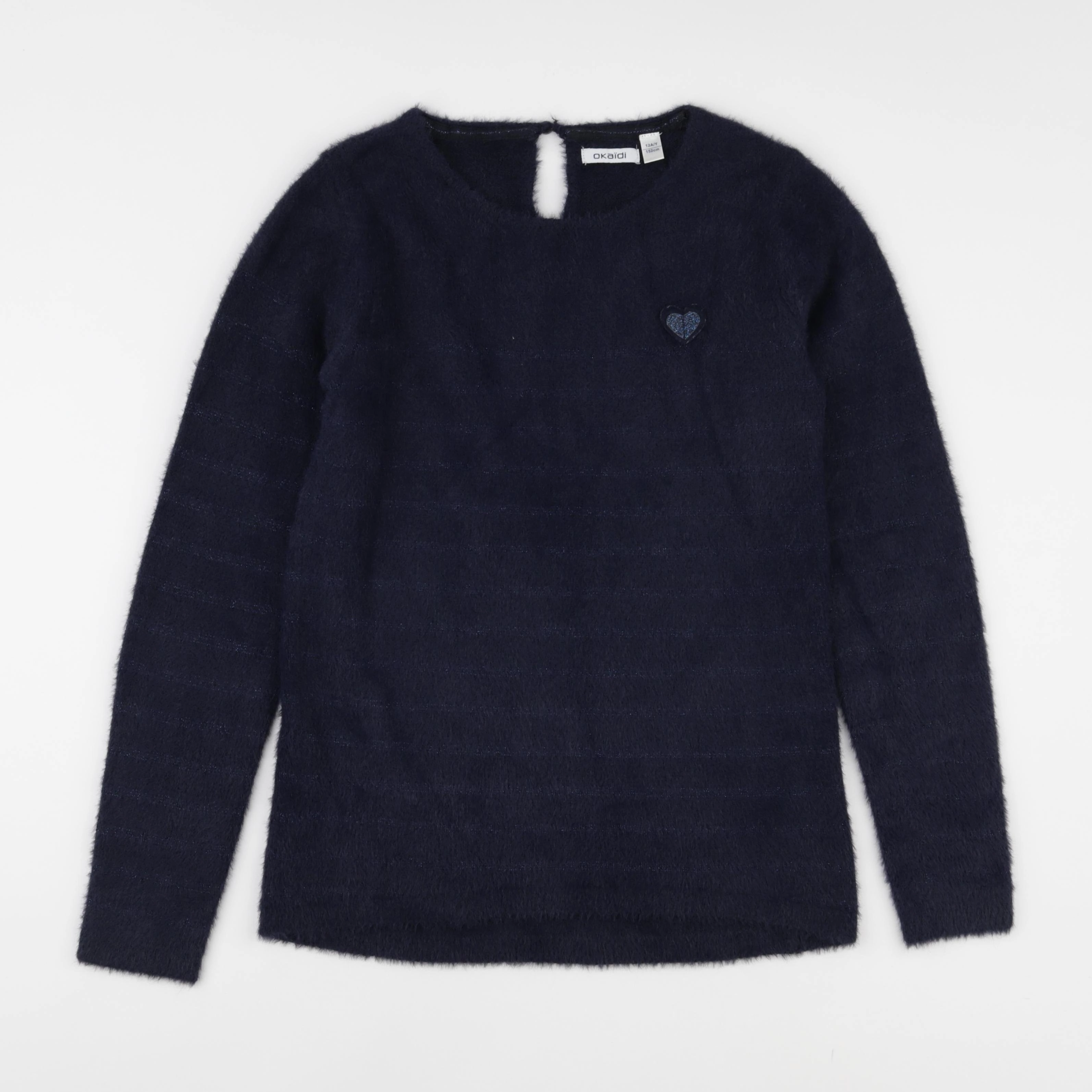 Okaidi - pull bleu - 12 ans