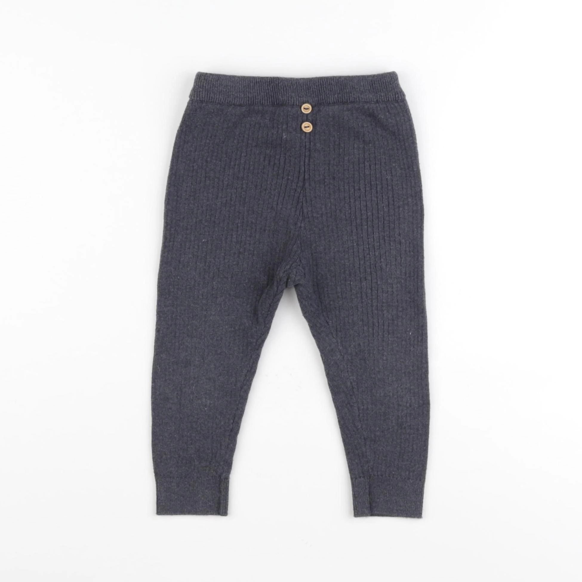 Zara - legging gris - 12/18 mois