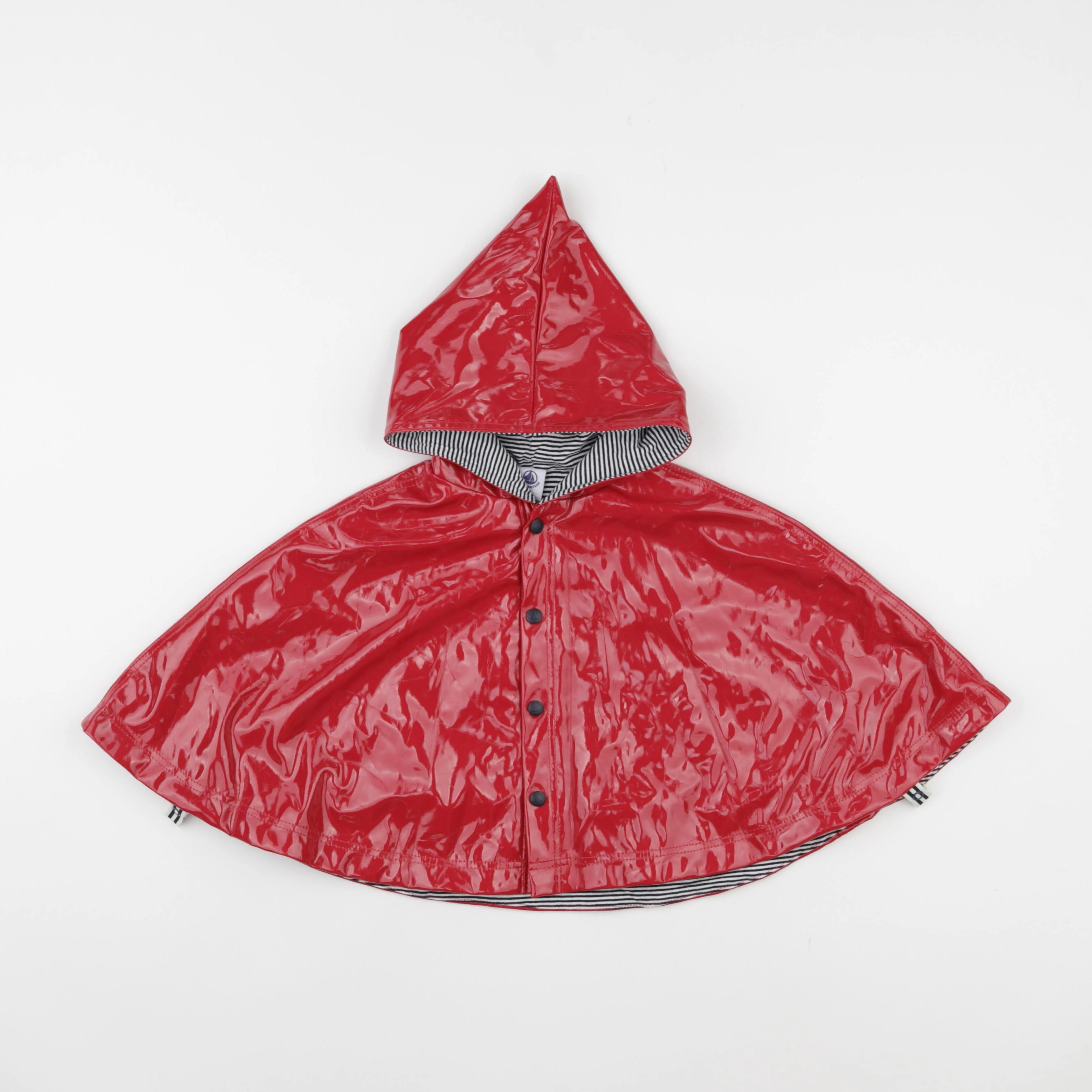 Petit Bateau - imperméable rouge - 0/6 mois