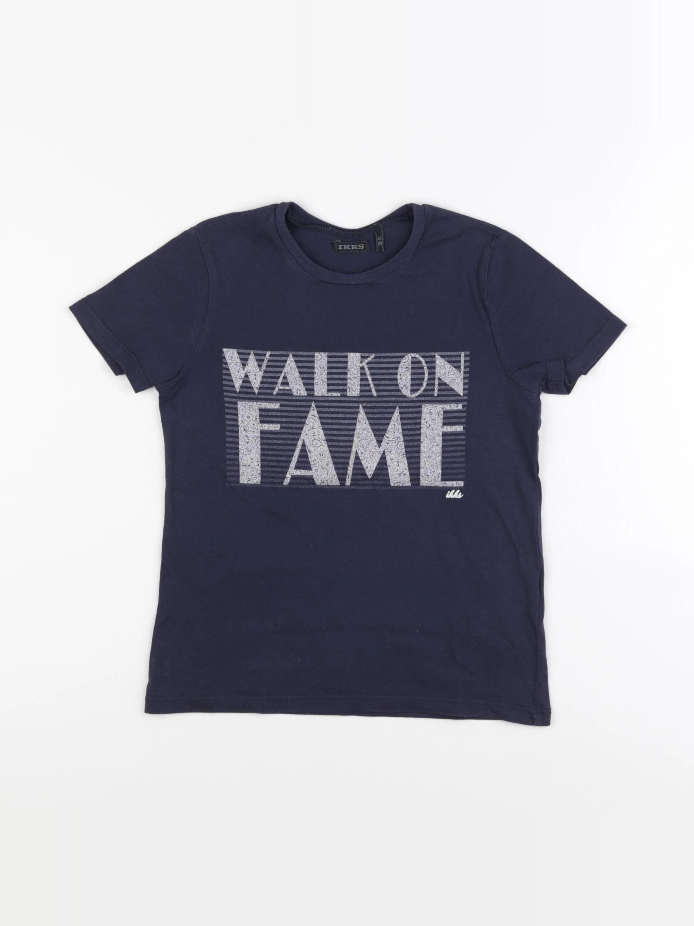 IKKS - tee-shirt bleu - 5 ans