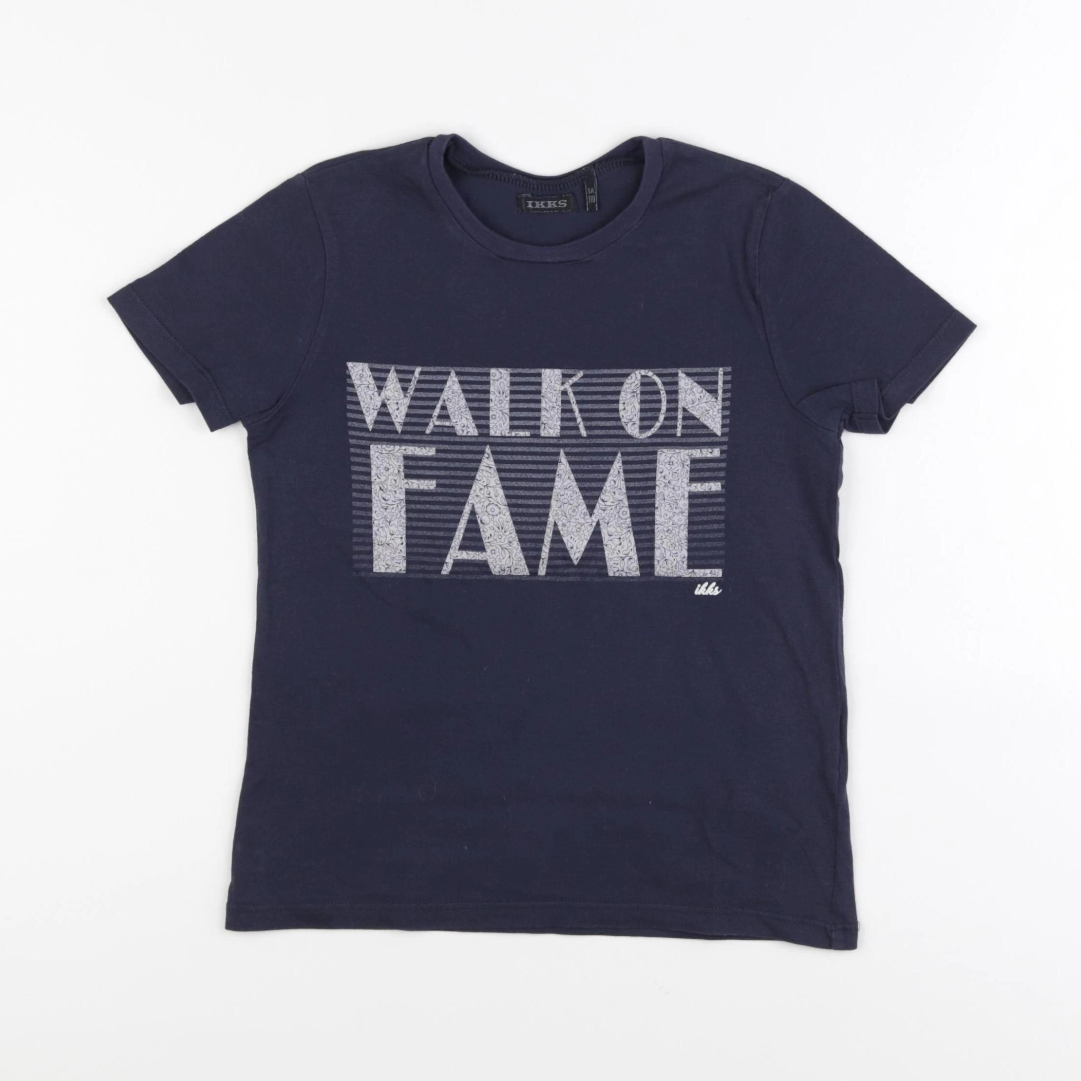 IKKS - tee-shirt bleu - 5 ans