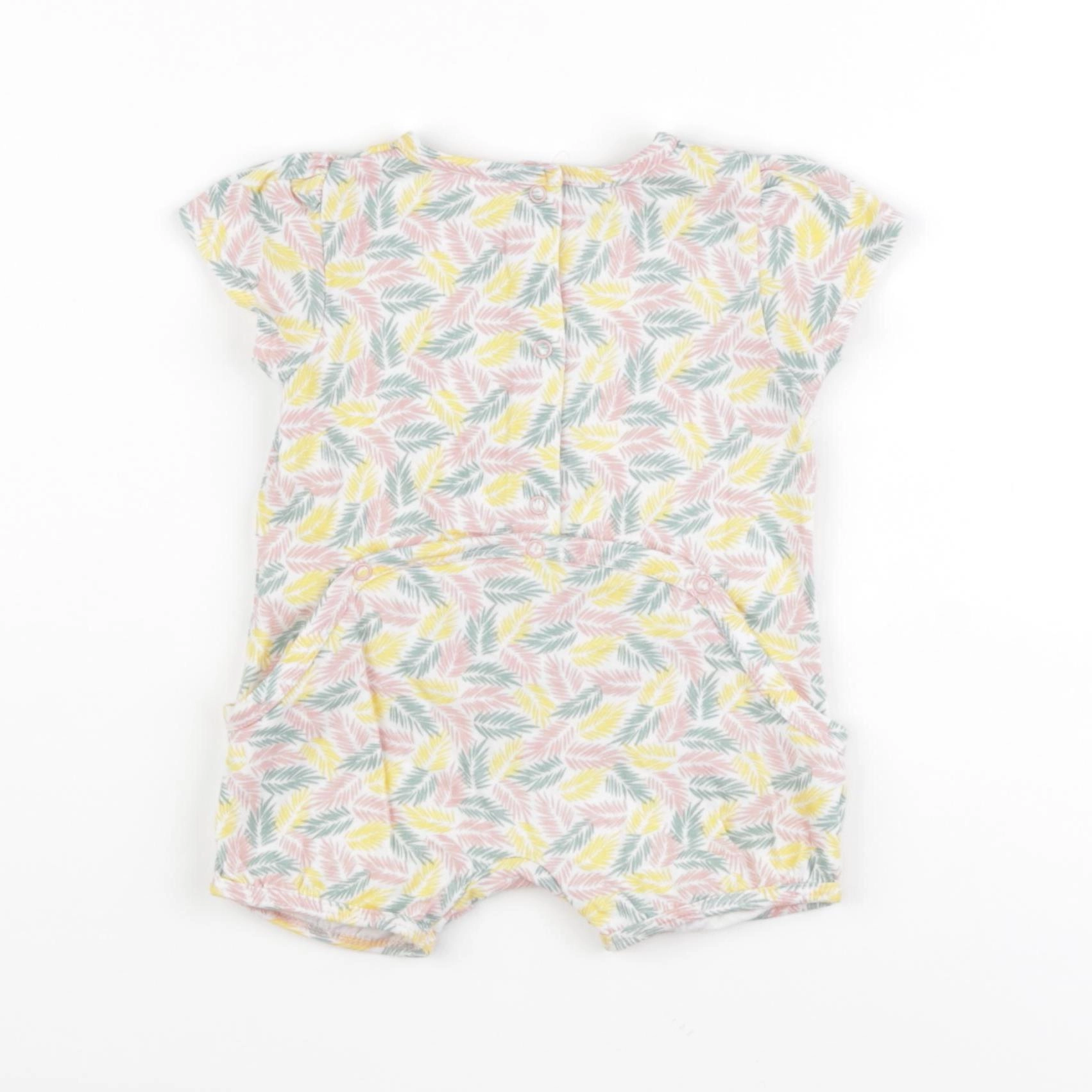 Vertbaudet - pyjama coton multicolore - 3 mois