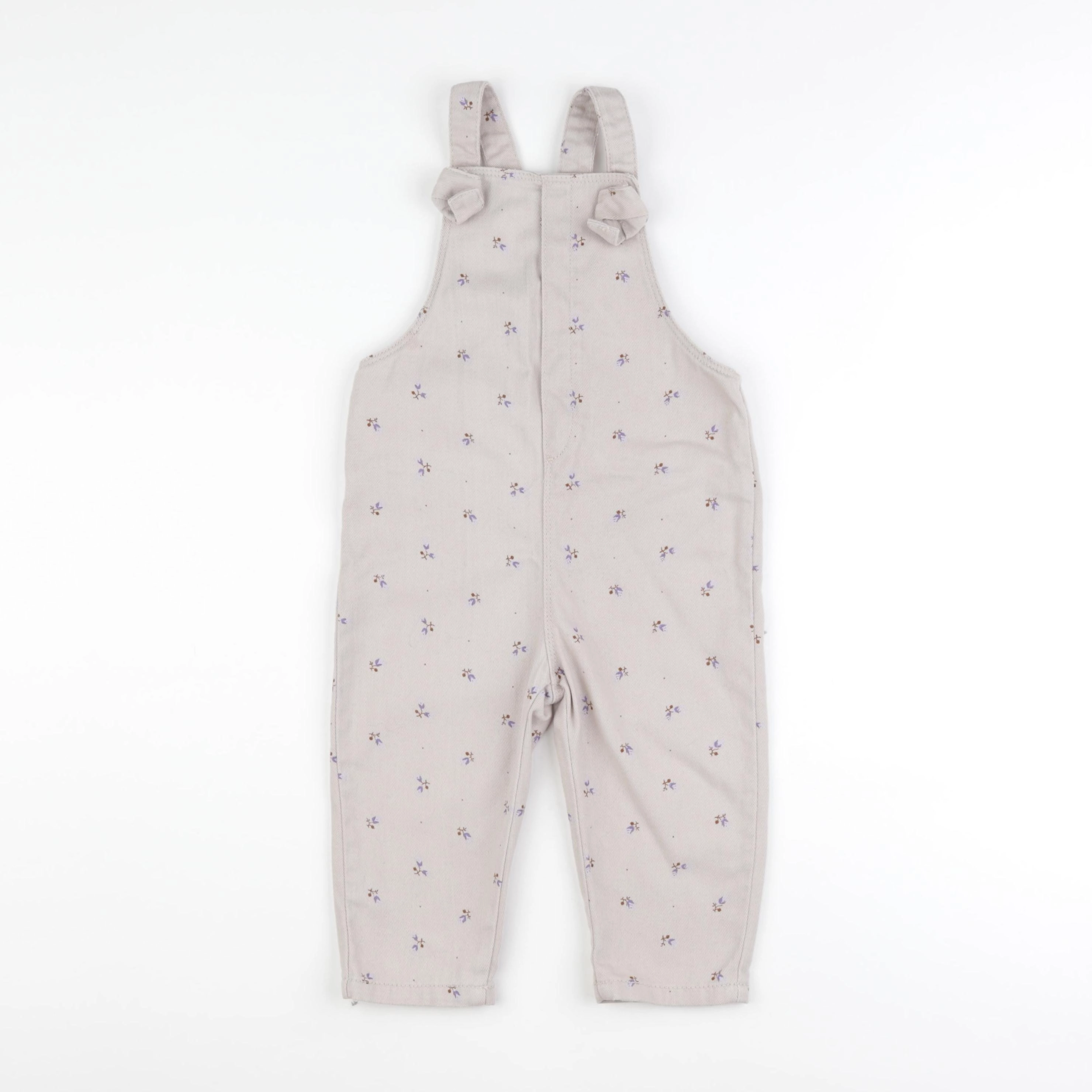 Vertbaudet - salopette beige - 2 ans