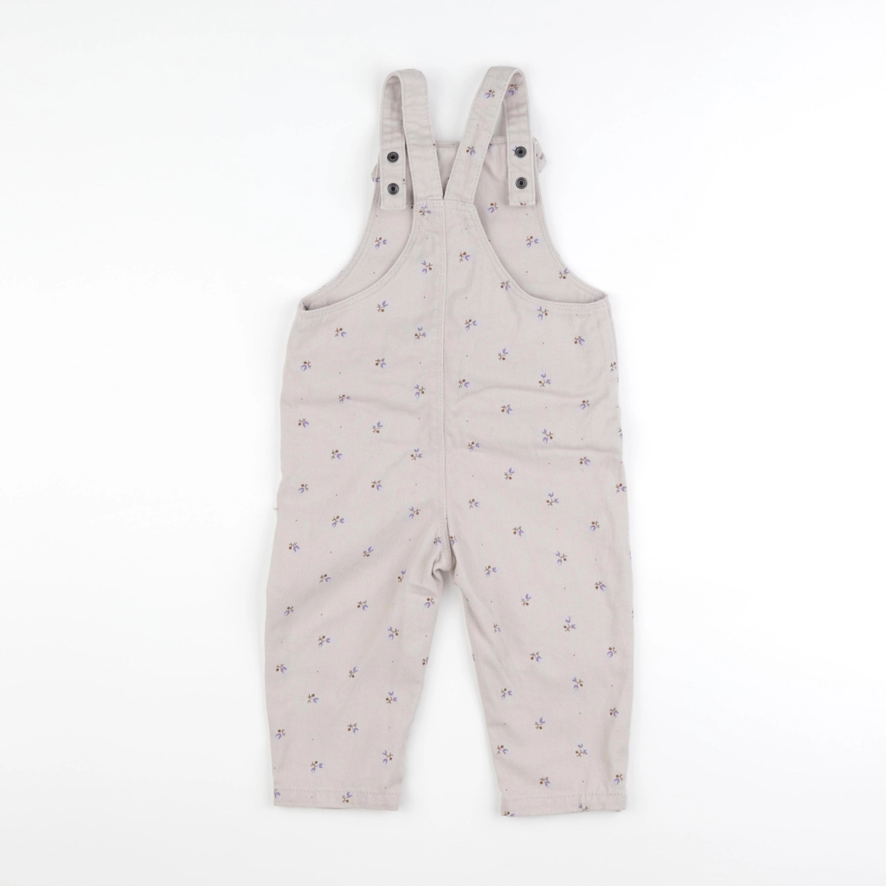 Vertbaudet - salopette beige - 2 ans