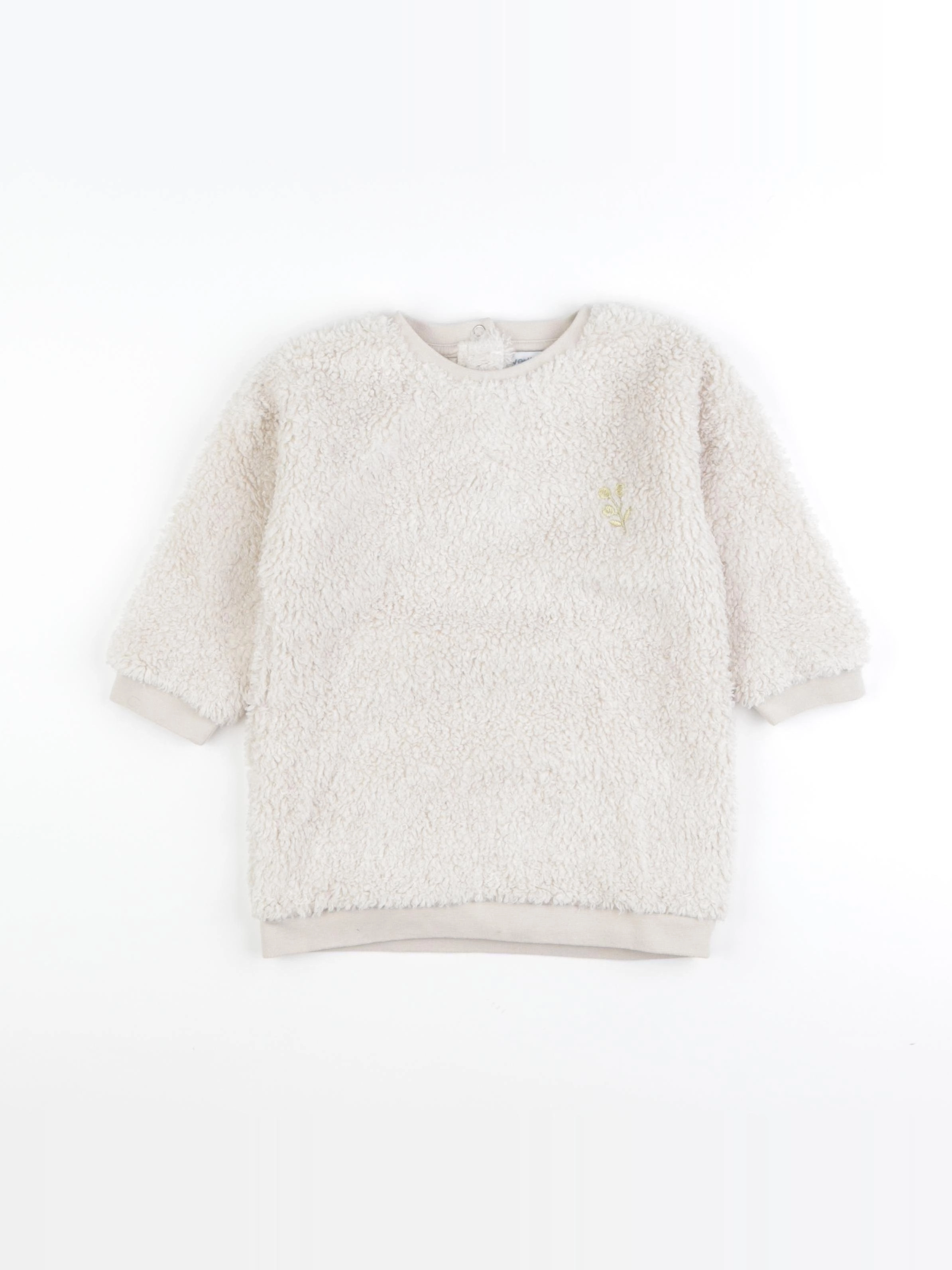Vertbaudet - robe beige - 2 ans