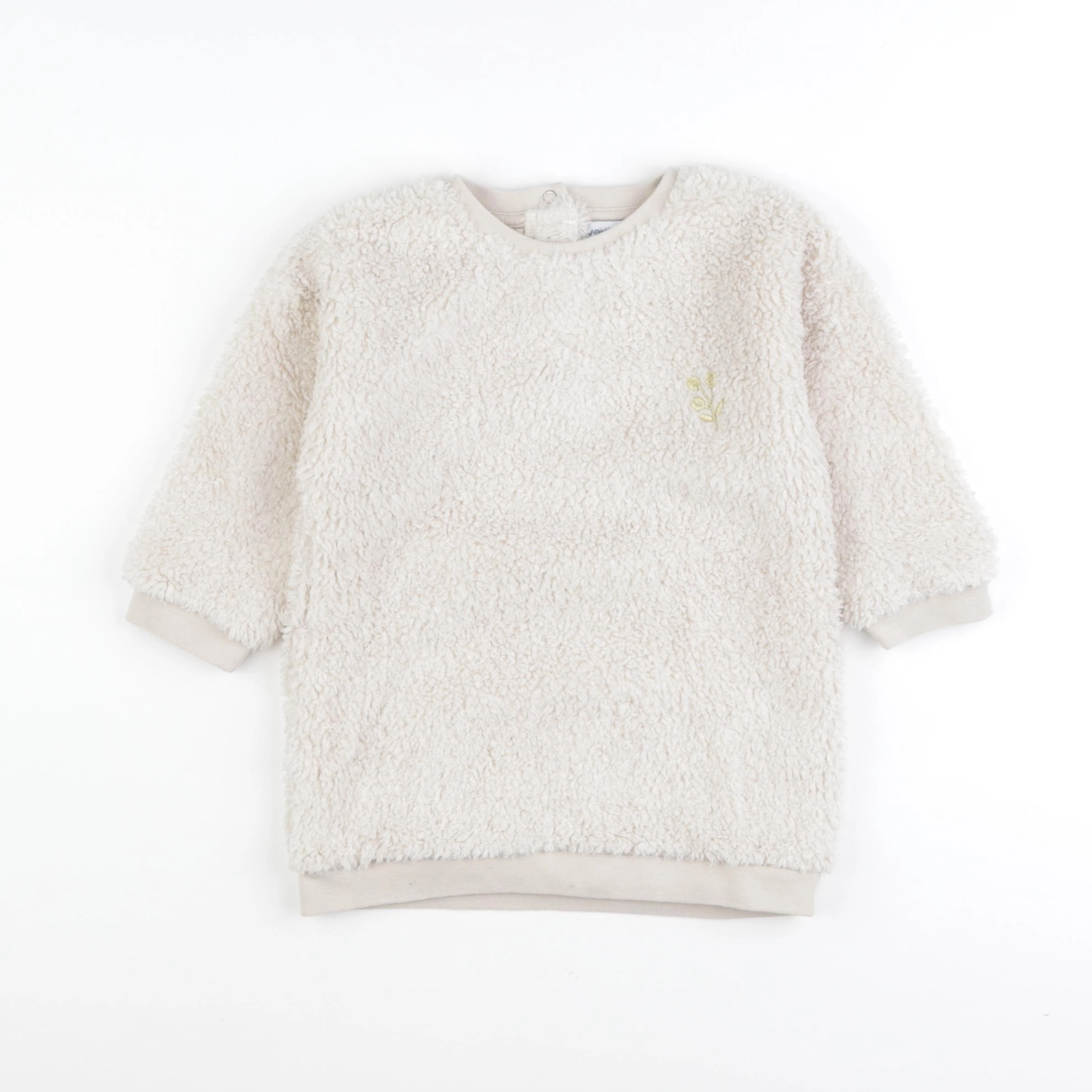 Vertbaudet - robe beige - 2 ans