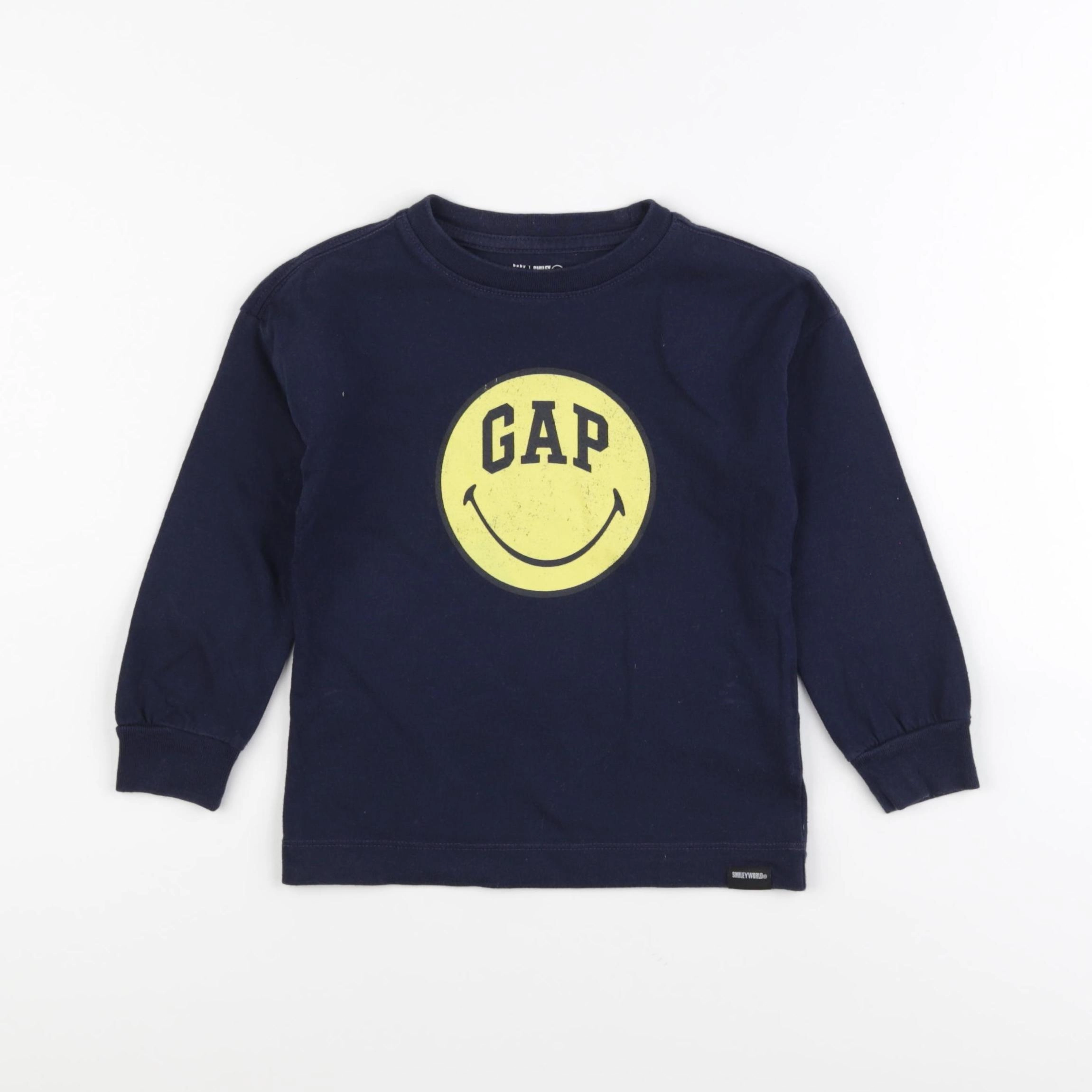 GAP - tee-shirt bleu - 2 ans