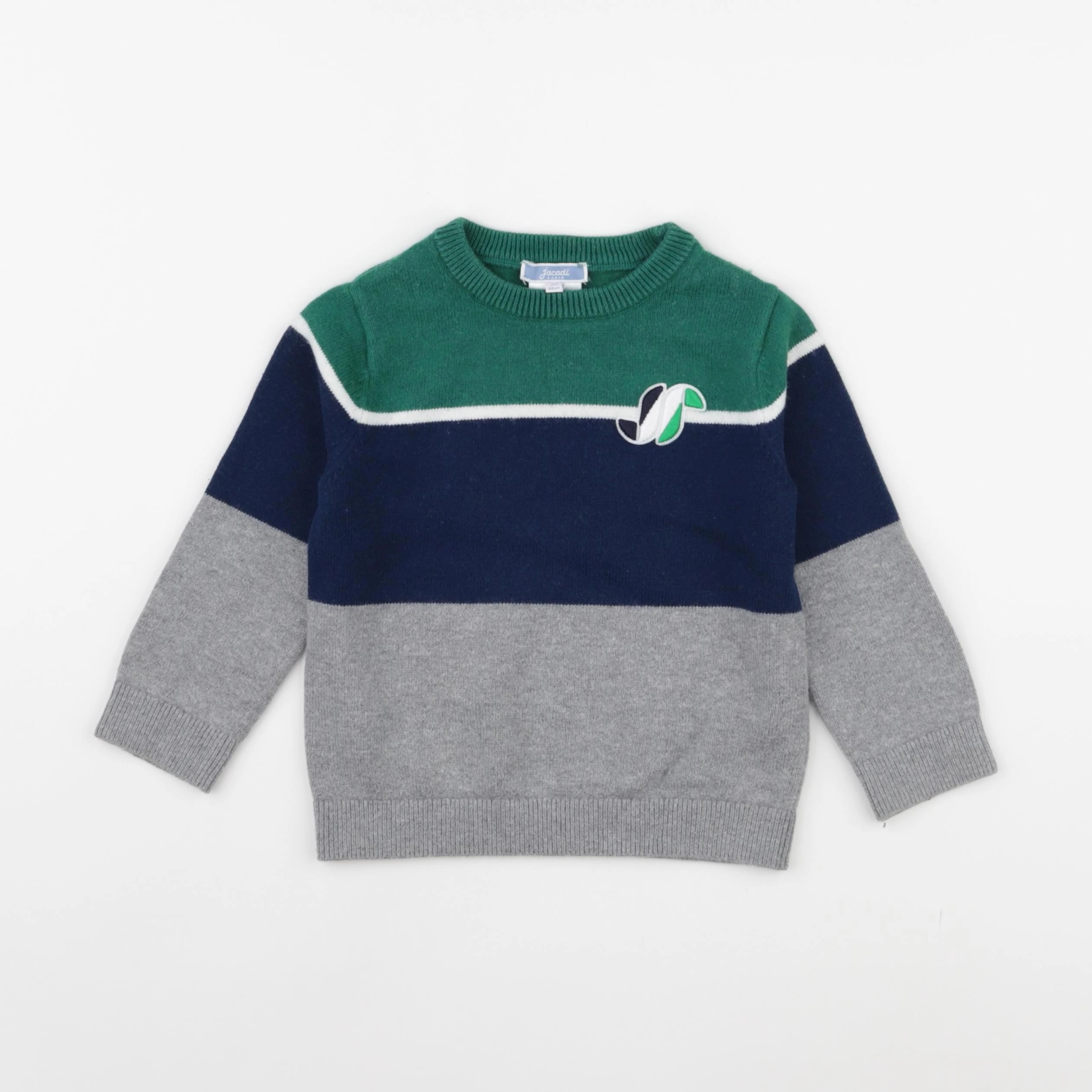 Jacadi - pull multicolore - 3 ans