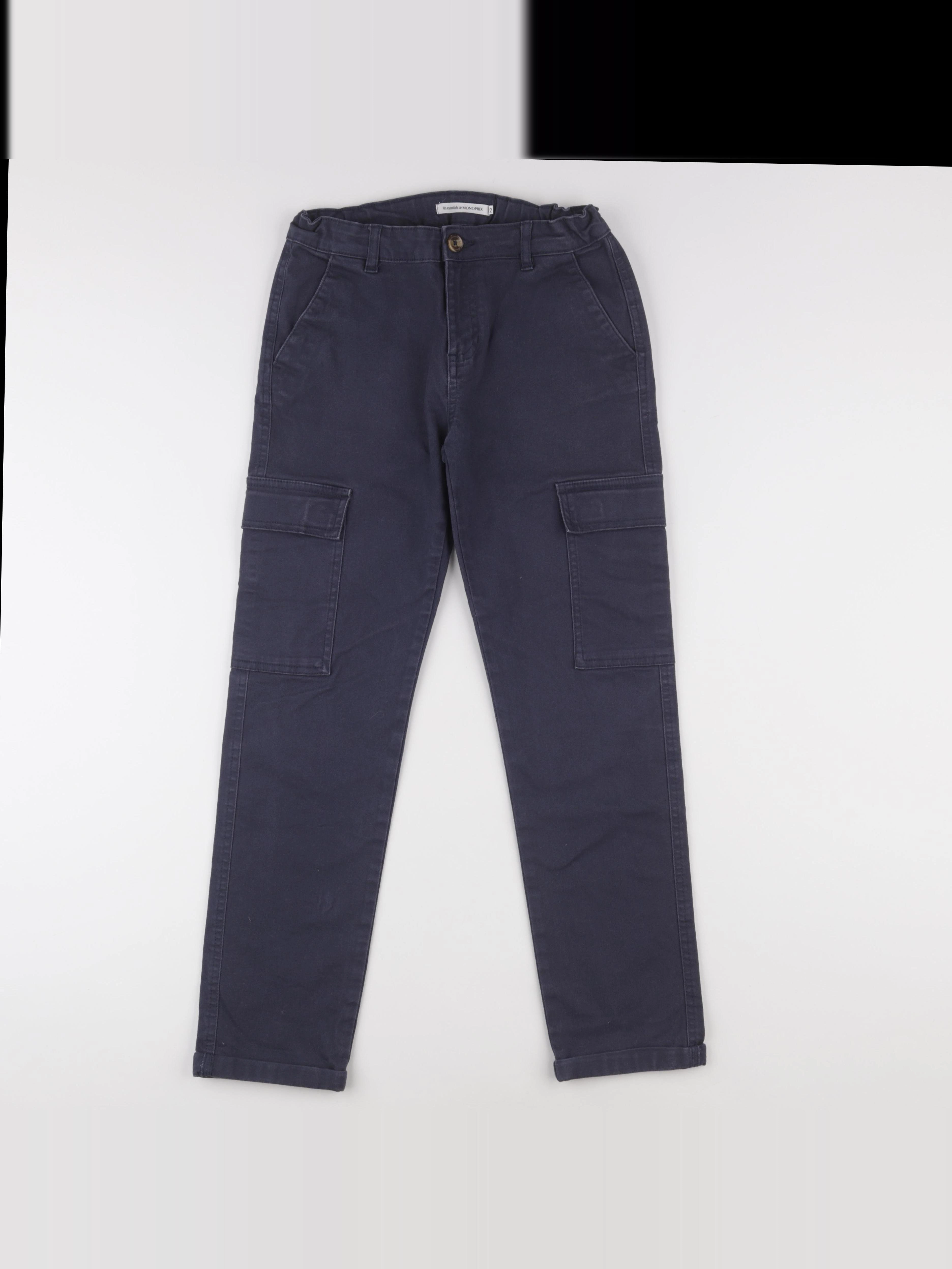 Monoprix - pantalon gris - 12 ans