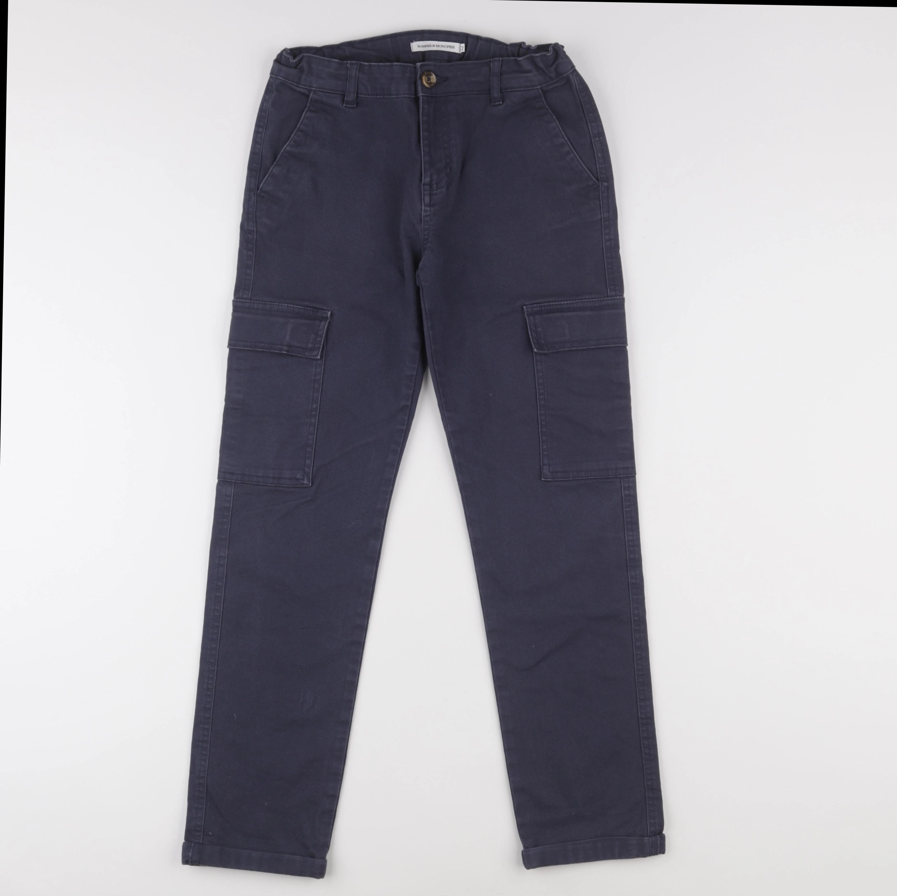 Monoprix - pantalon gris - 12 ans