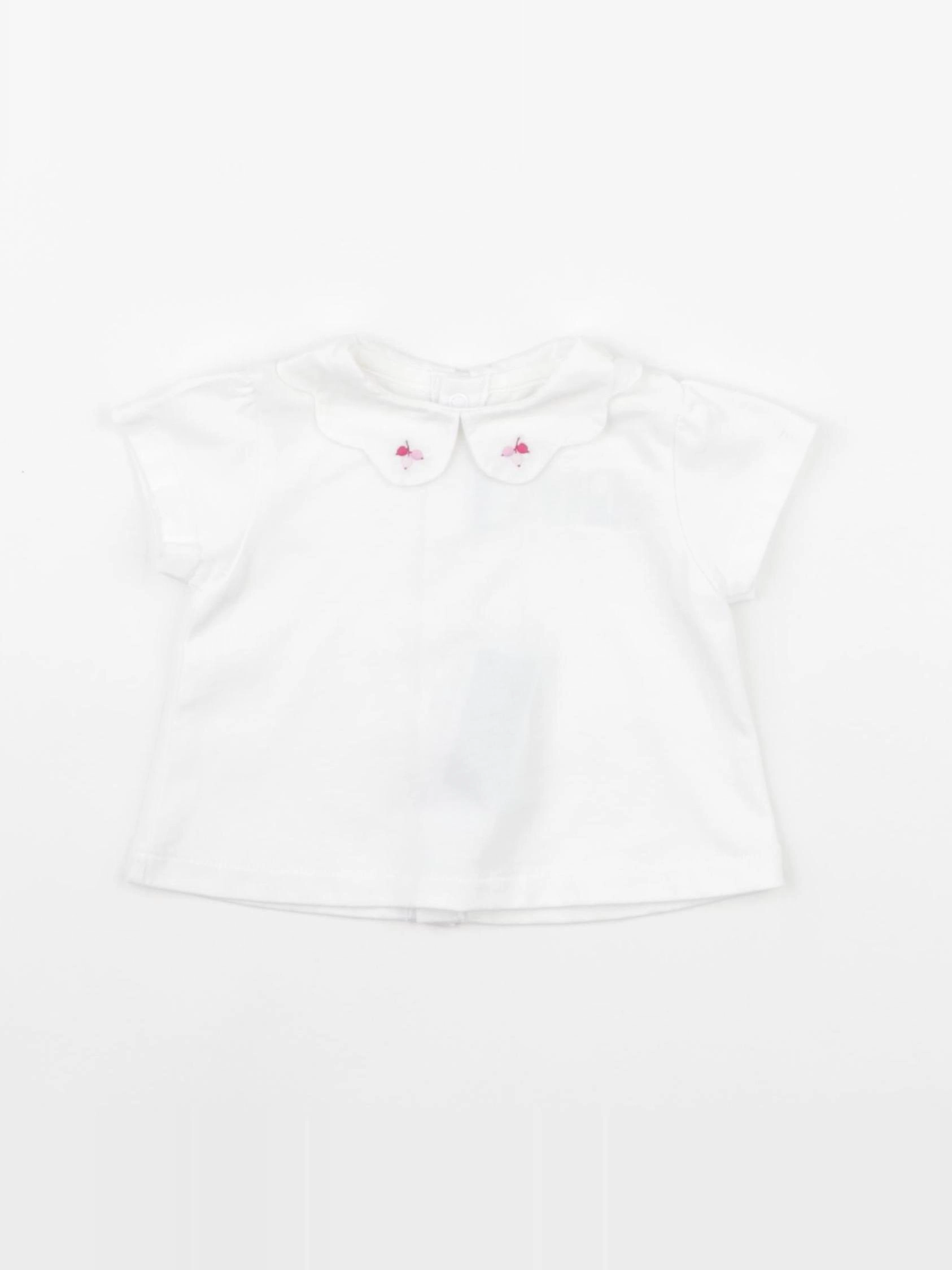 Jacadi - blouse blanc - 3 mois