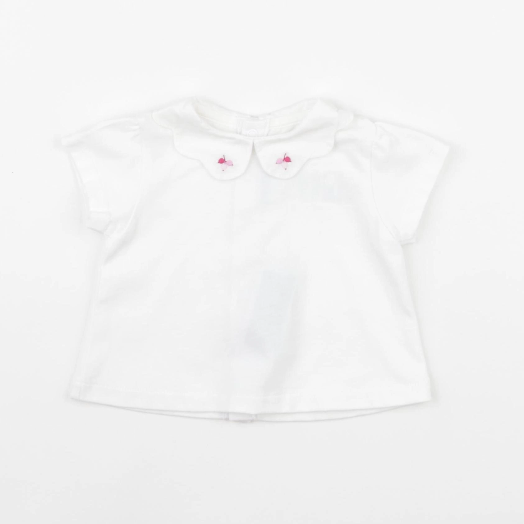 Jacadi - blouse blanc - 3 mois