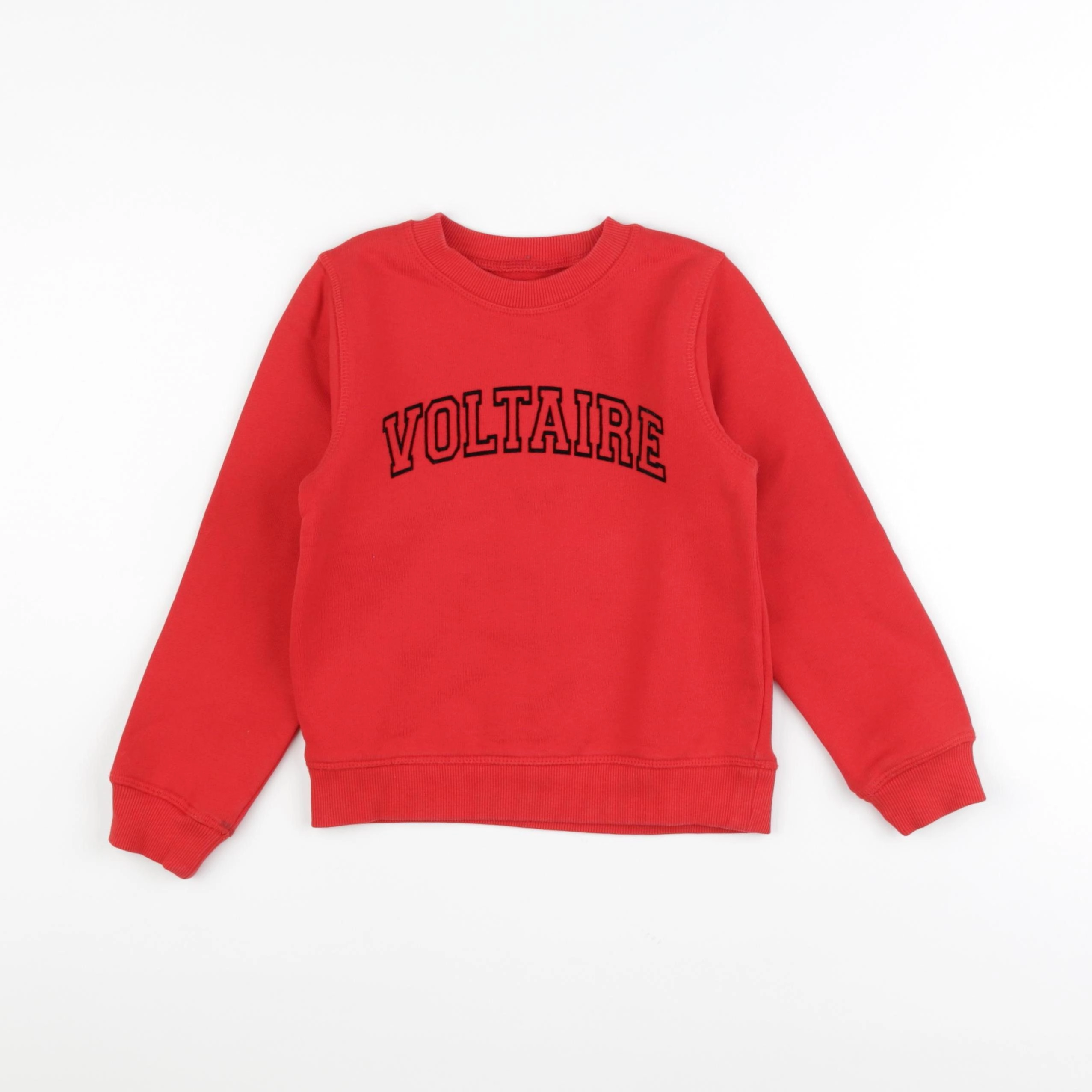 Zadig & Voltaire - sweat rouge - 4 ans