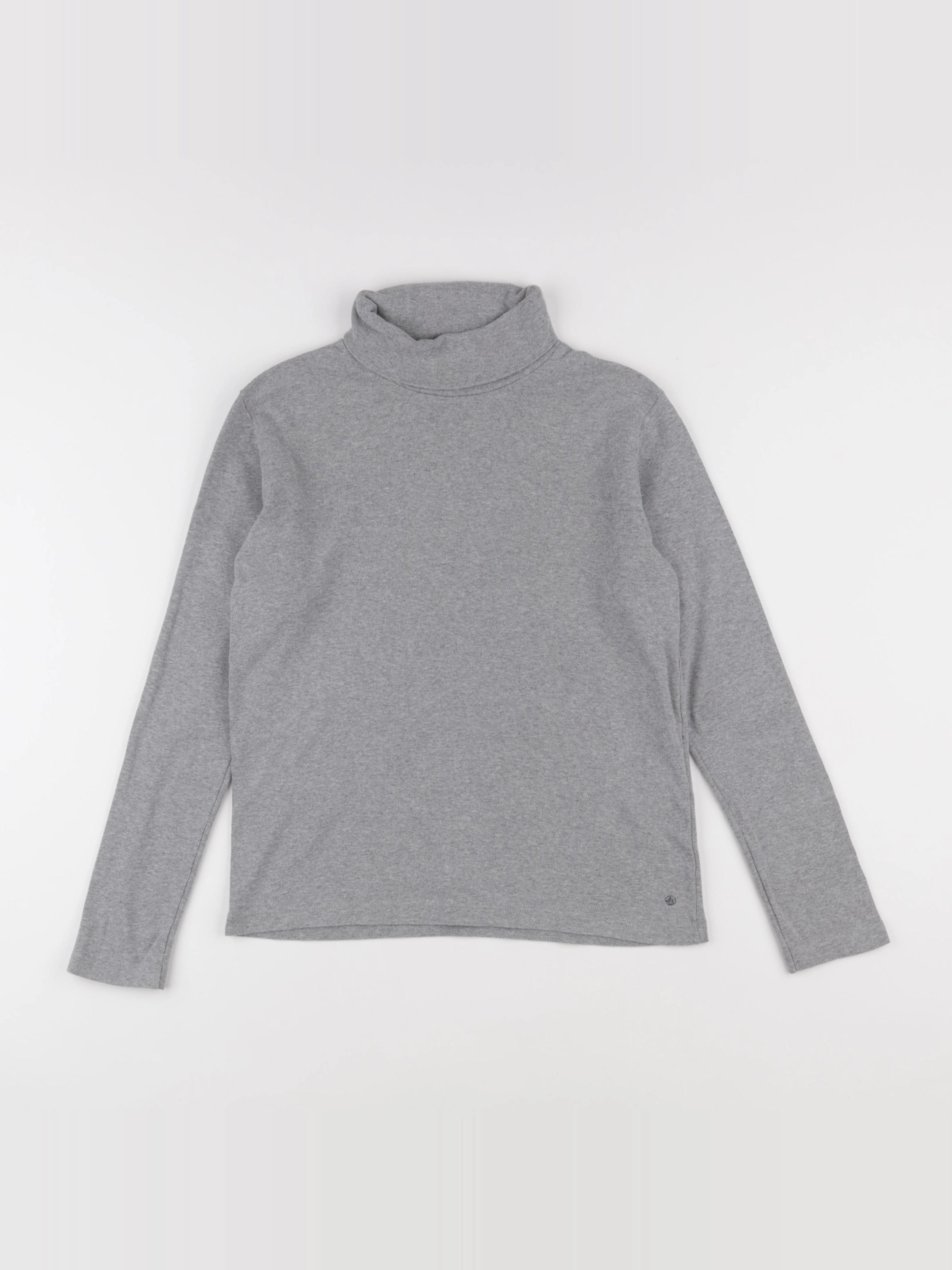 Petit Bateau - sous-pull gris - 12 ans