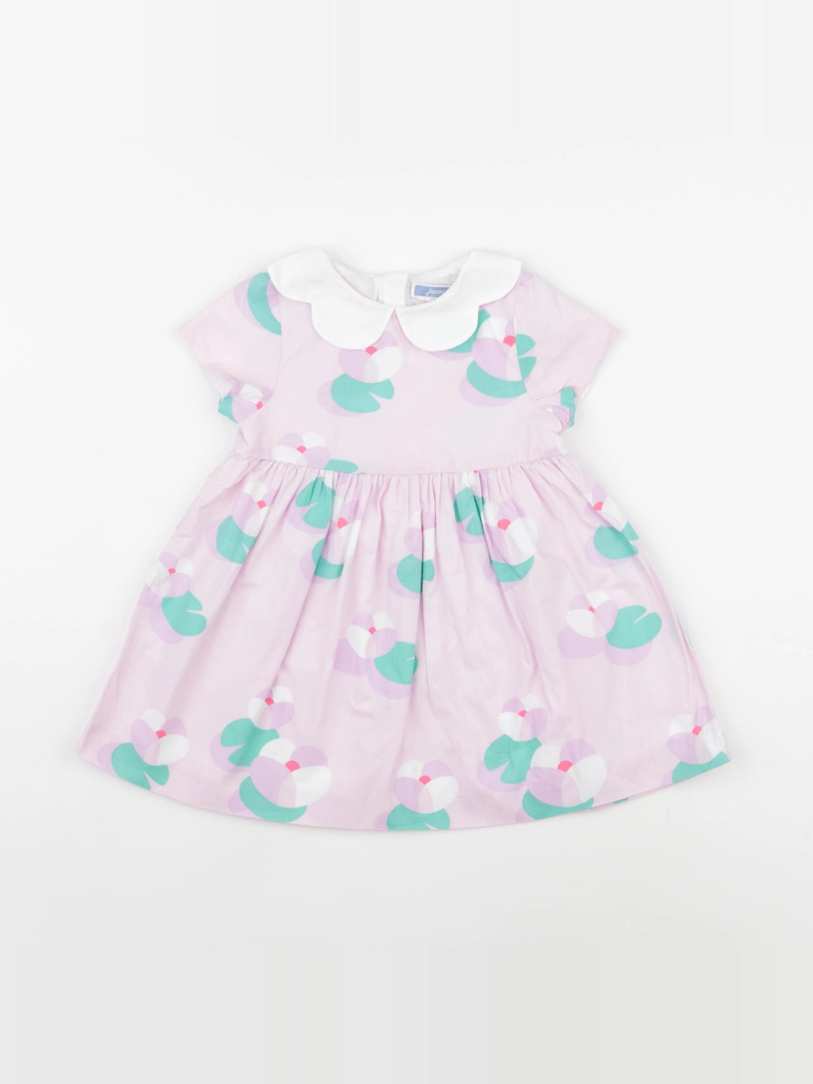 Jacadi - robe rose - 24 mois