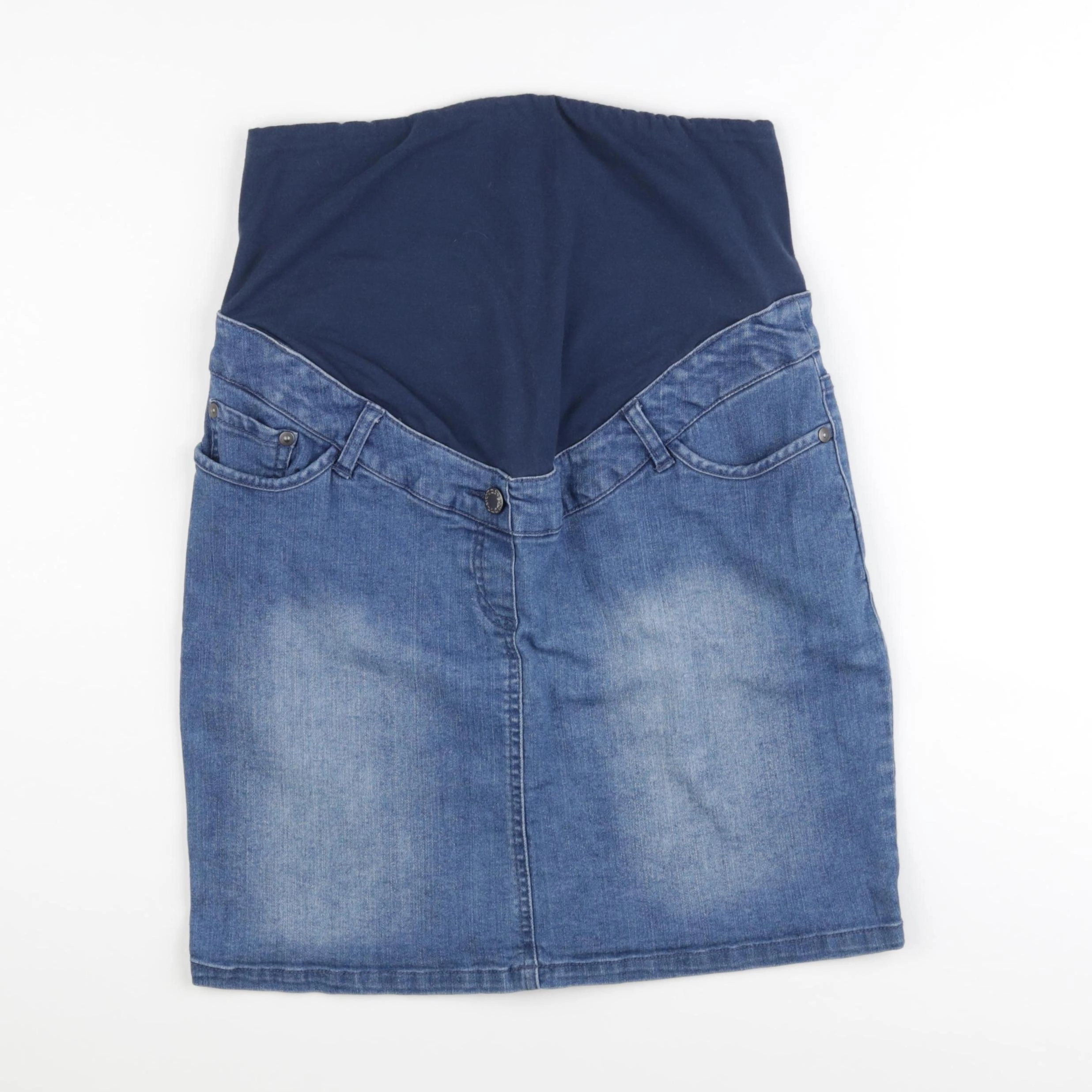 Vertbaudet - jupe grossesse bleu - 38