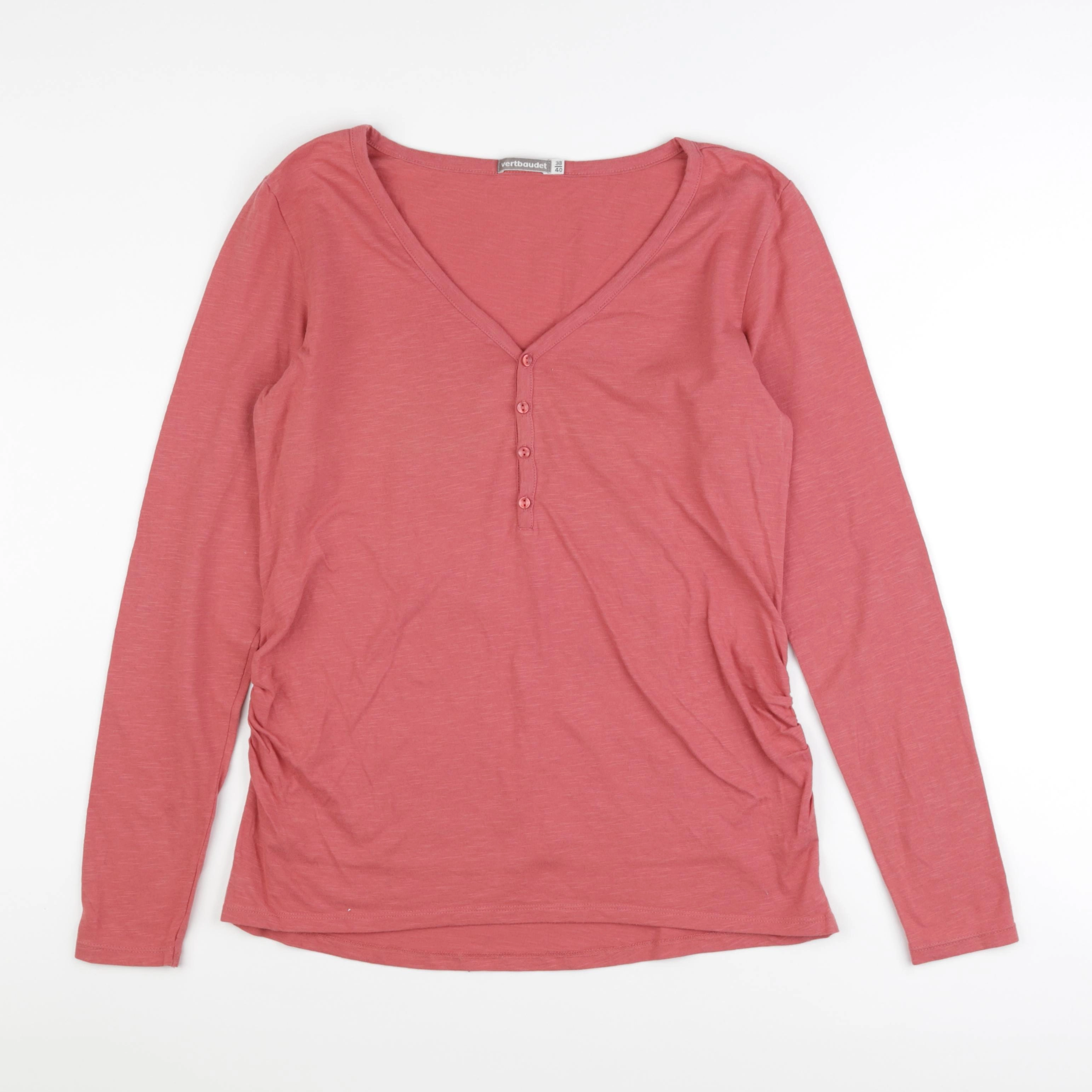 Vertbaudet - tee-shirt grossesse rose - 38 à 40