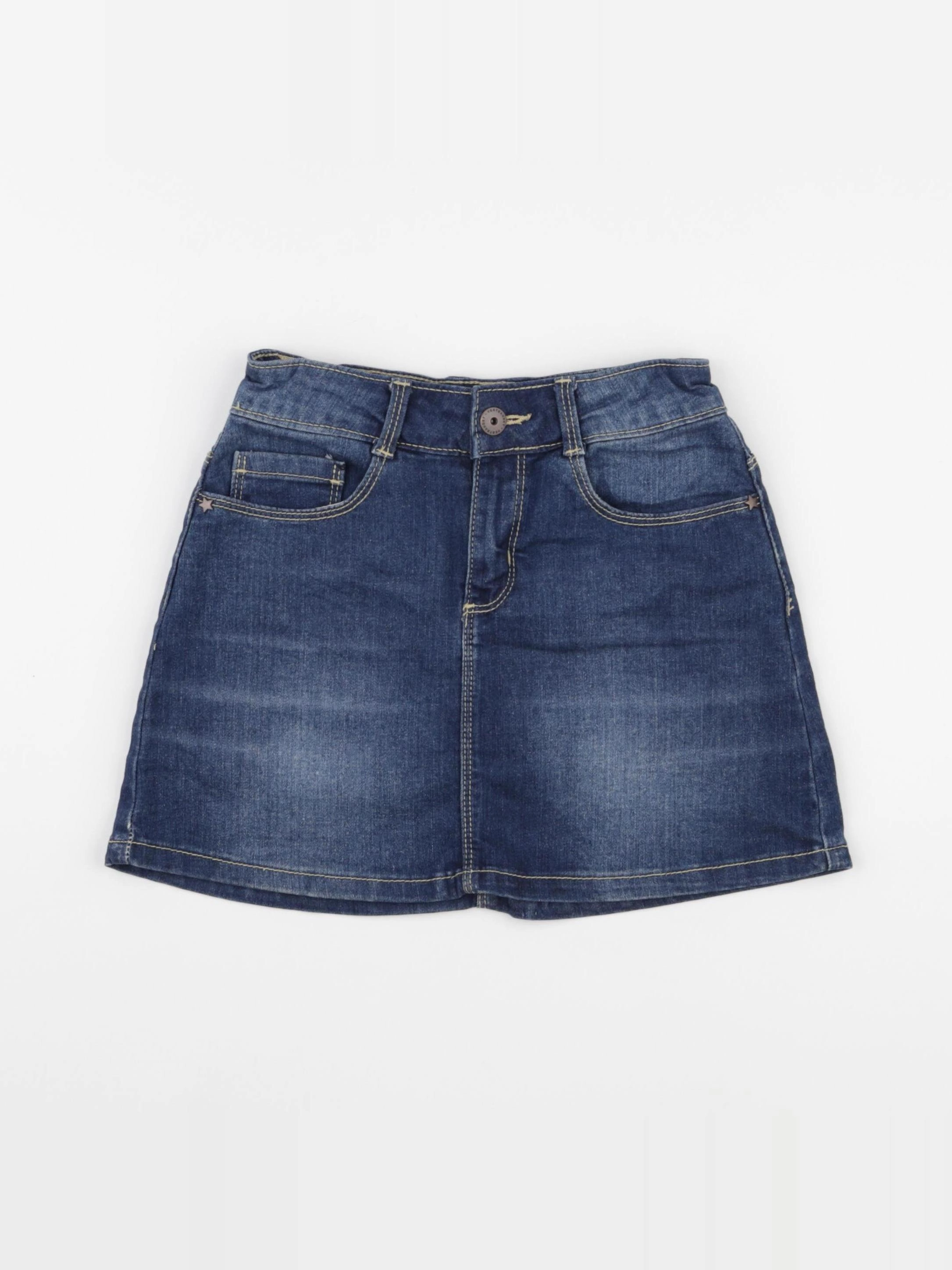 Vertbaudet - jupe bleu - 9 ans