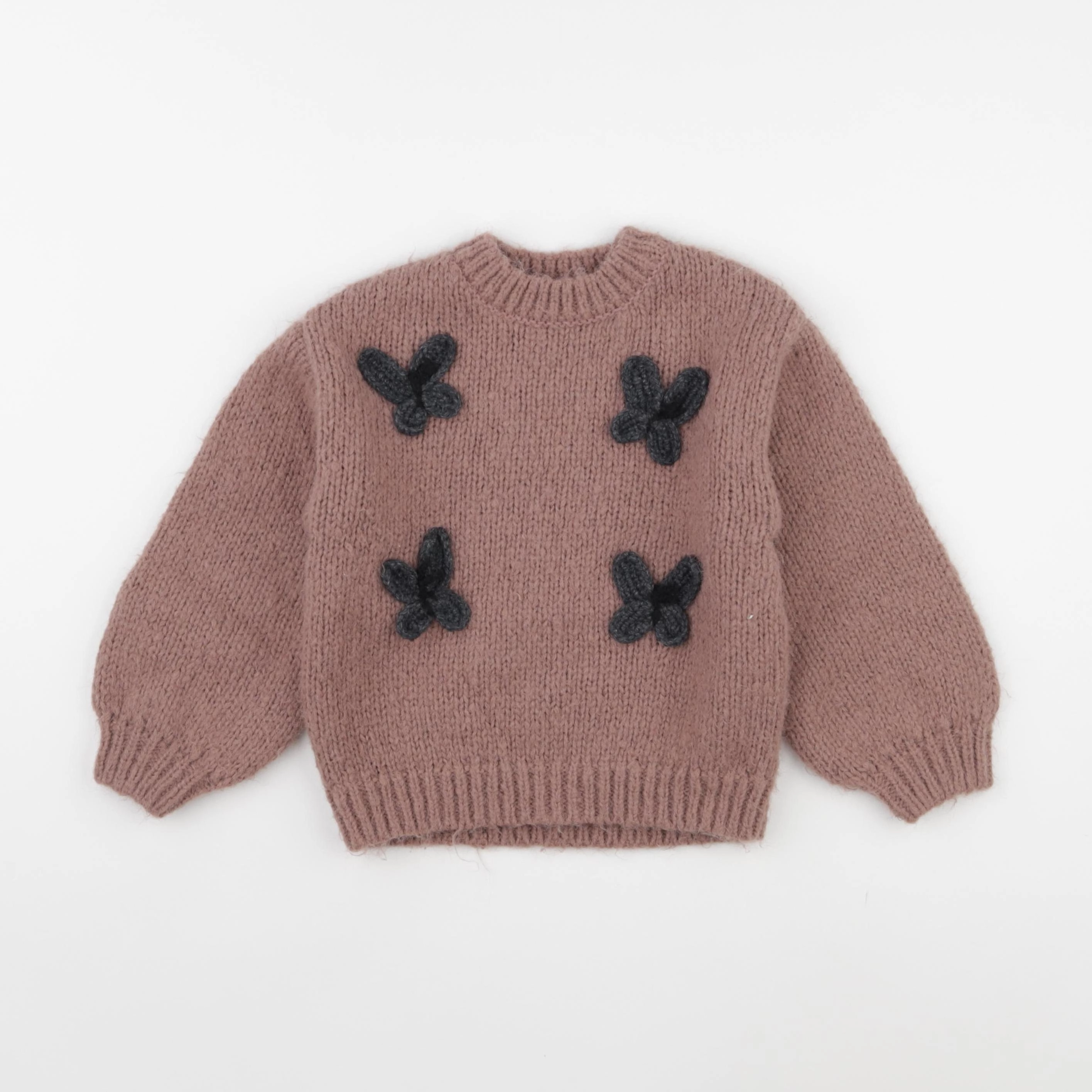 Zara - pull marron - 4 ans