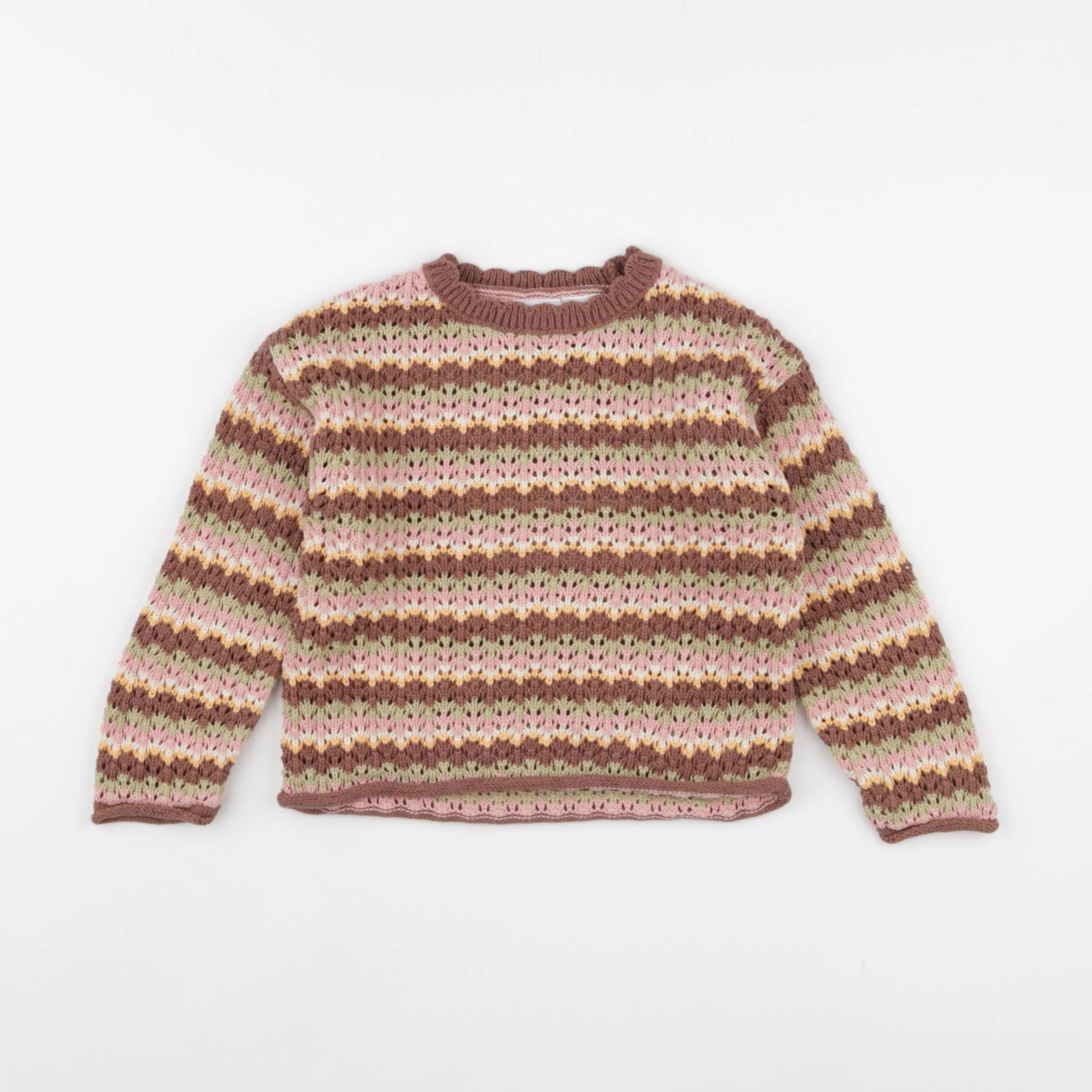 Zara - pull multicolore - 4 ans