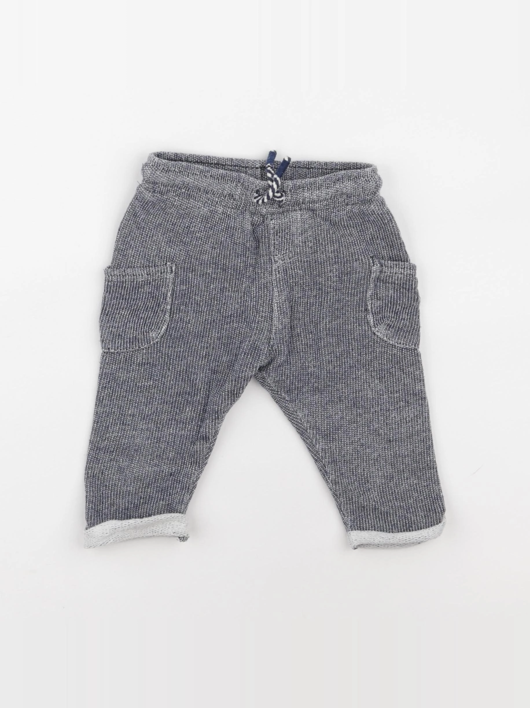 Vertbaudet - jogging bleu - 9 mois