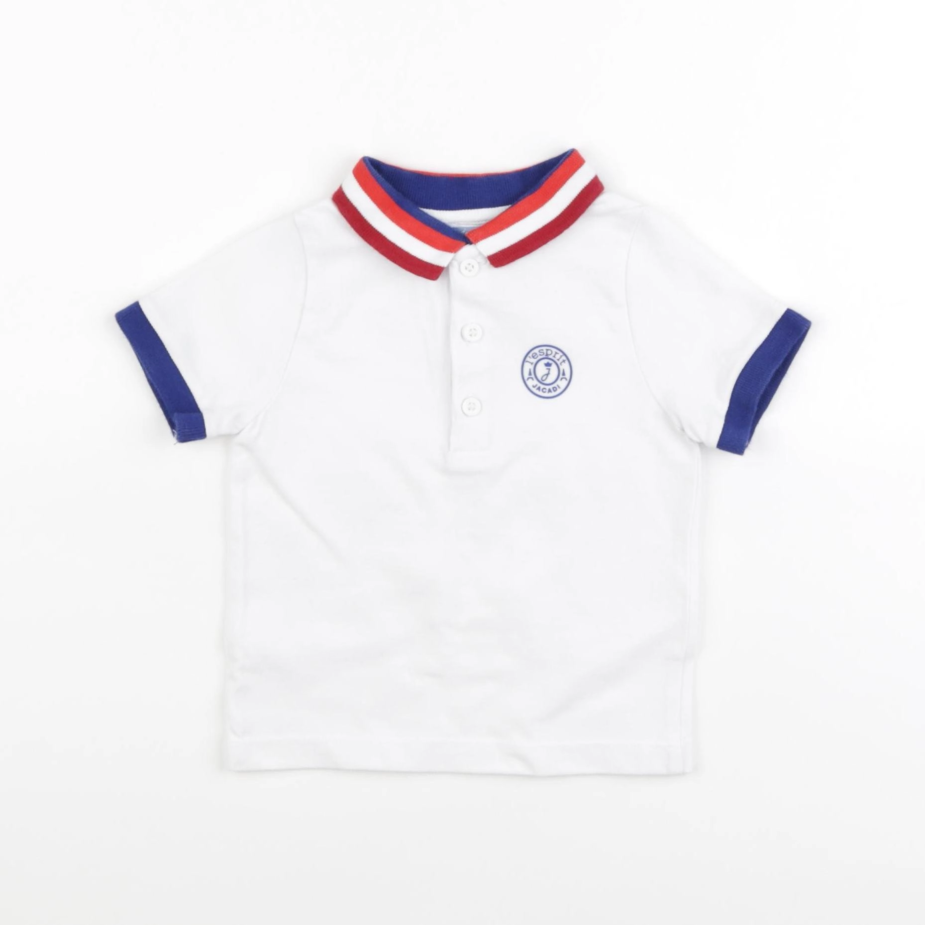 Jacadi - polo blanc - 18 mois