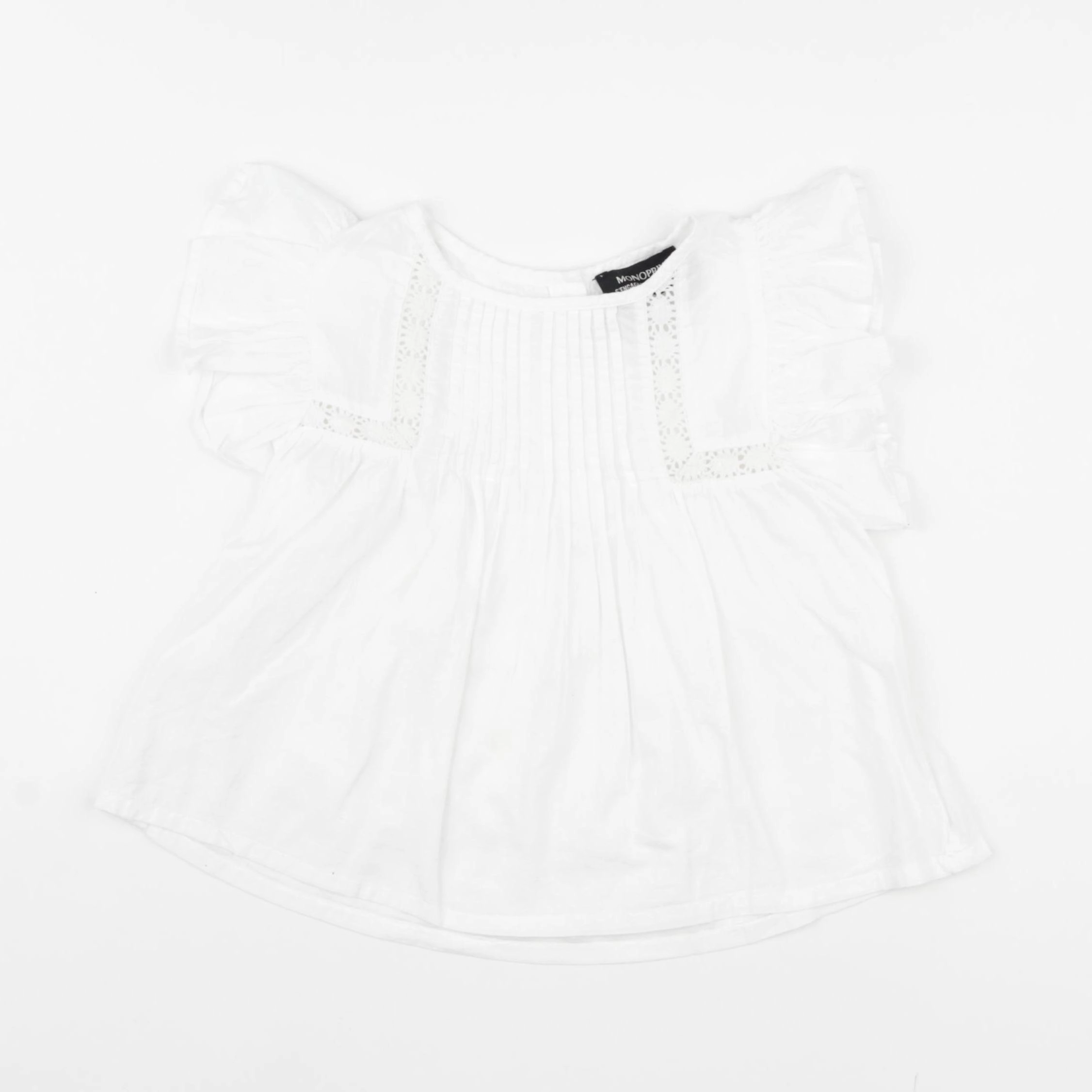 Monoprix - blouse blanc - 3 ans