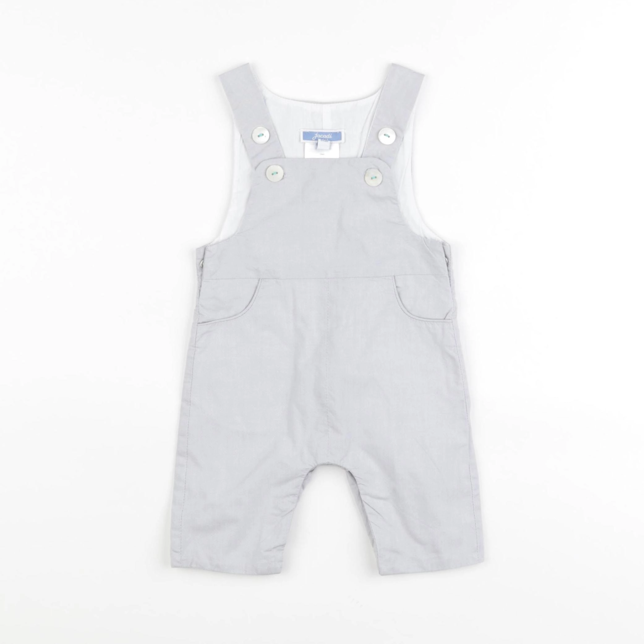 Jacadi - salopette gris - 1 mois