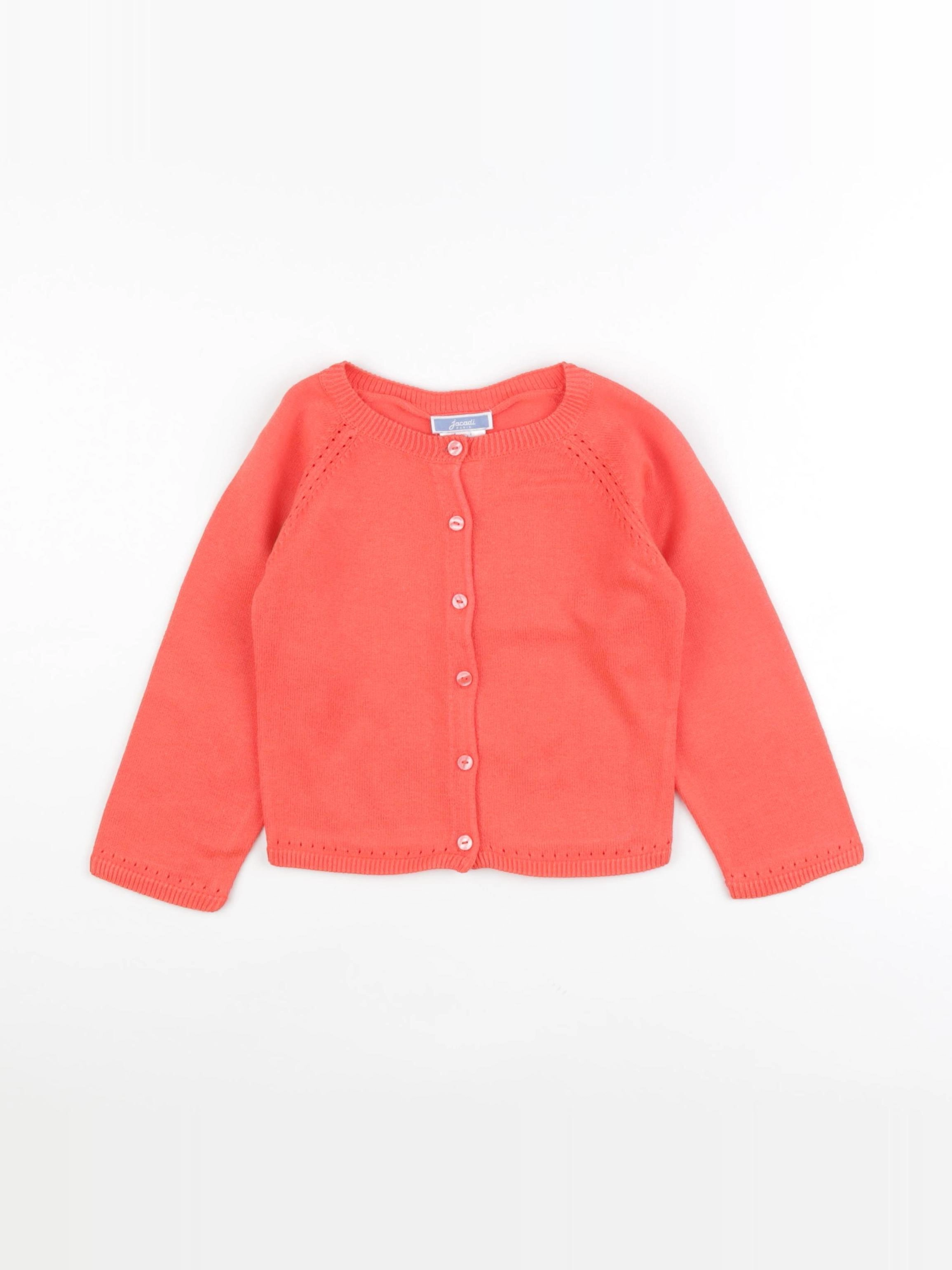Jacadi - gilet rose - 36 mois