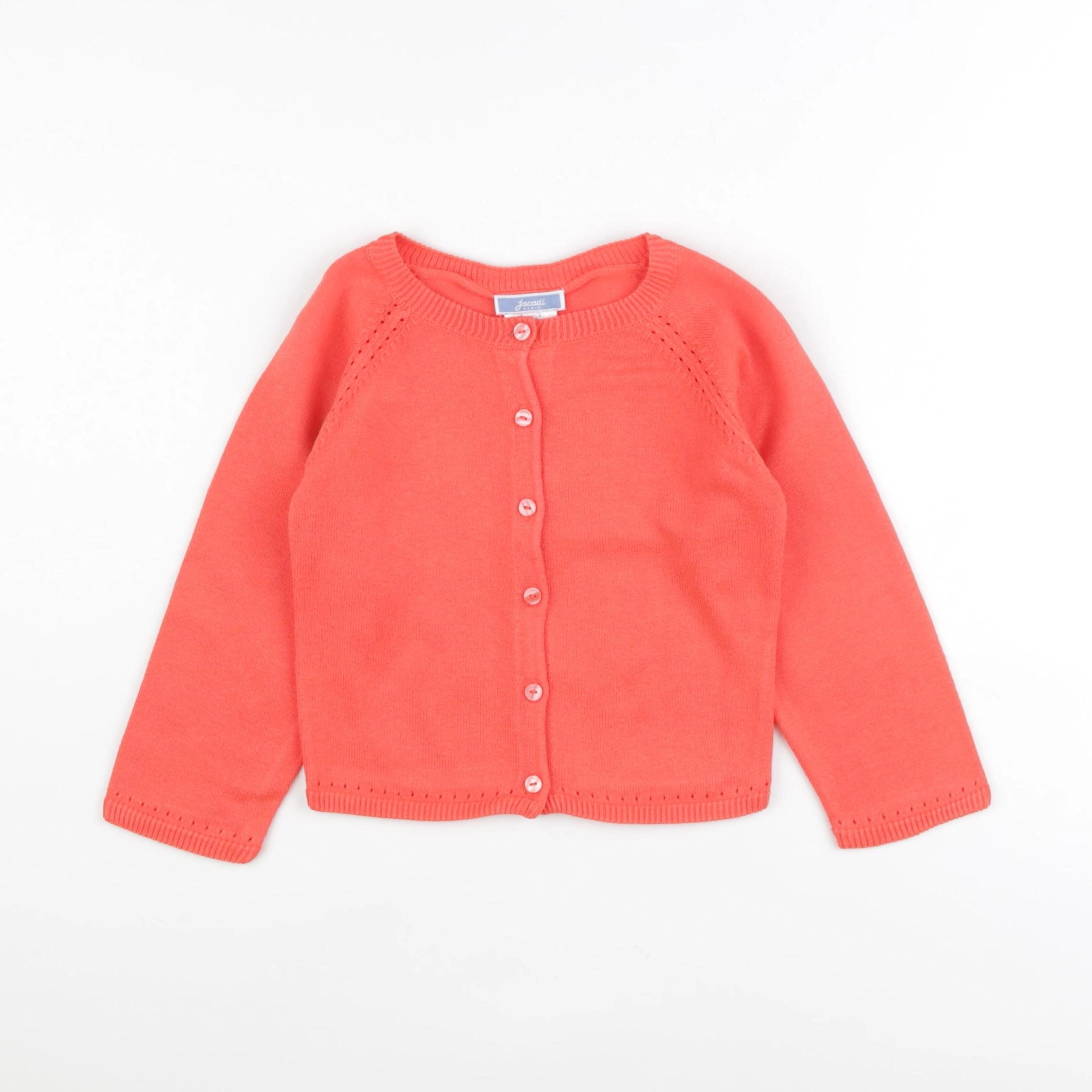 Jacadi - gilet rose - 36 mois