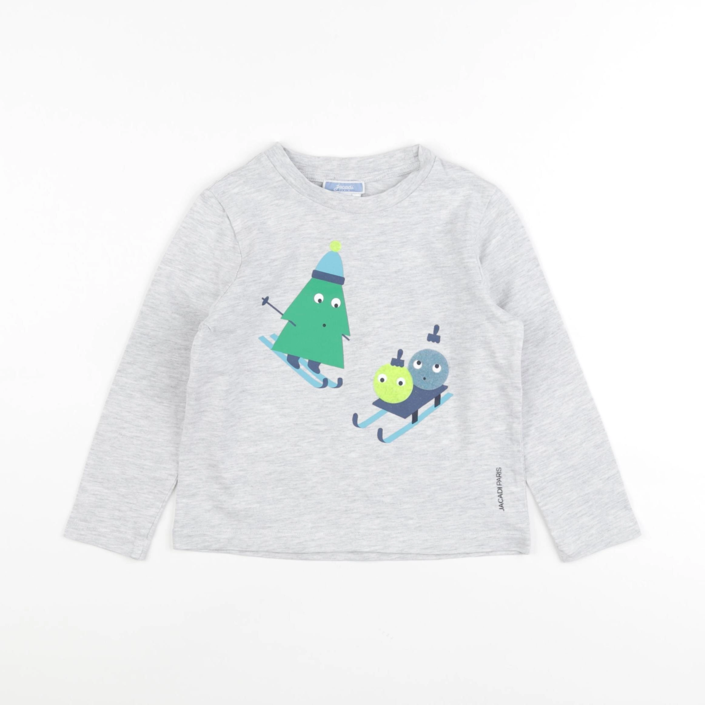 Jacadi - tee-shirt gris - 4 ans