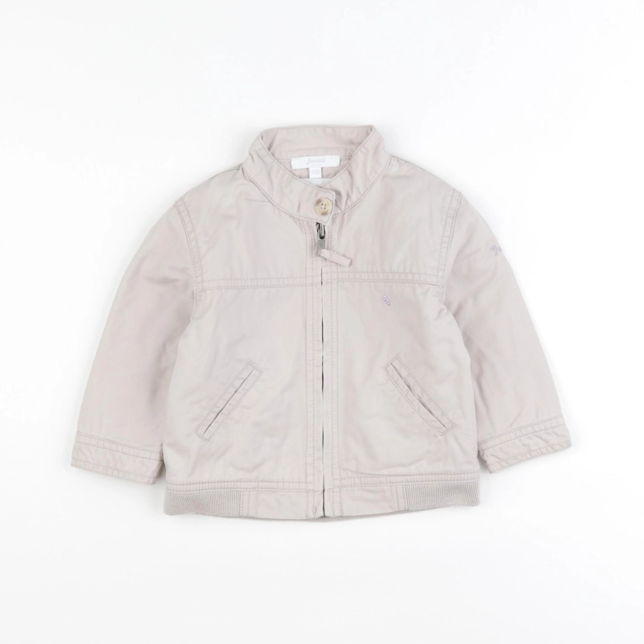 Jacadi - veste beige - 12 mois
